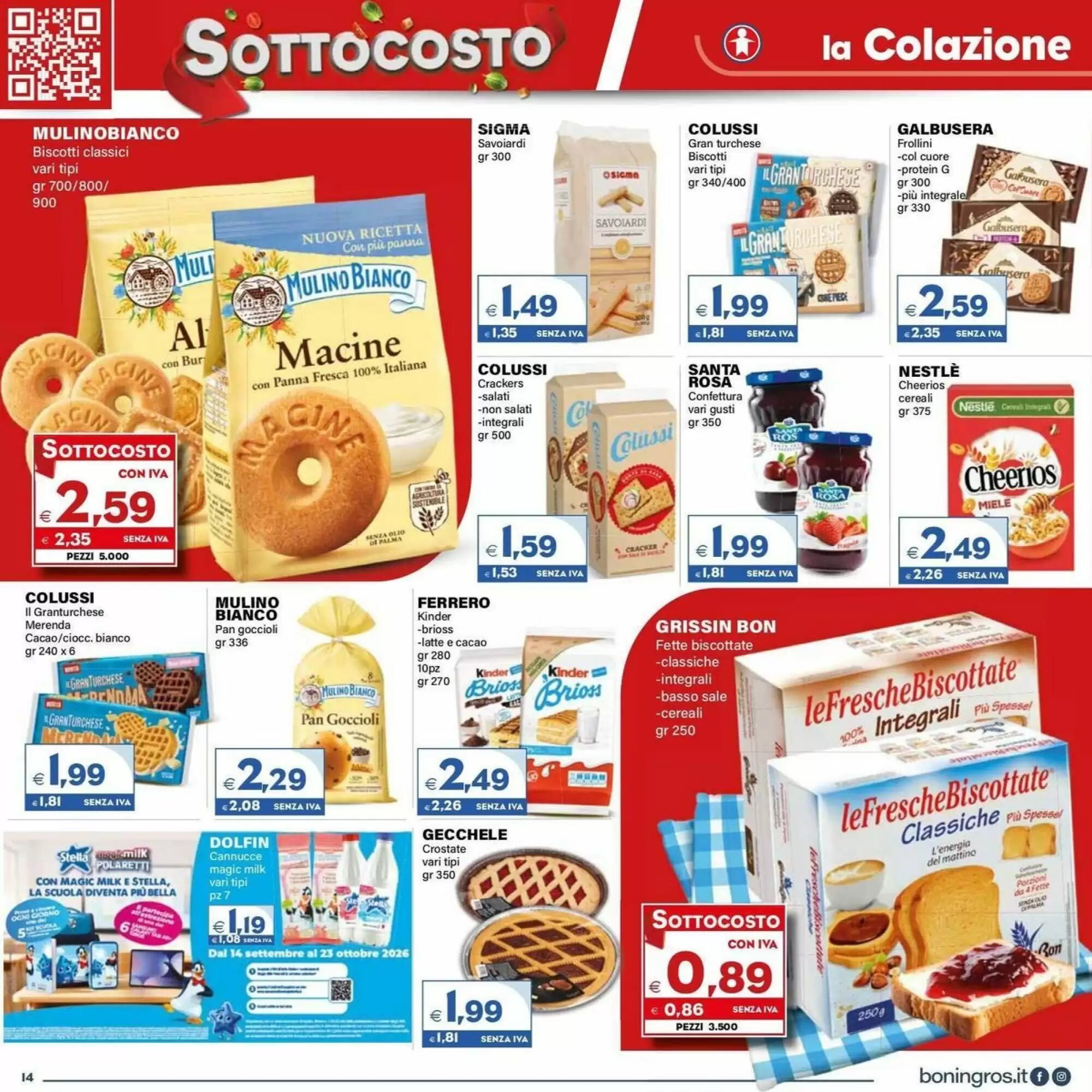 Volantino promozionale Boningros Cash and Carry  valide dal 08/10/2026 - Pagina 14.