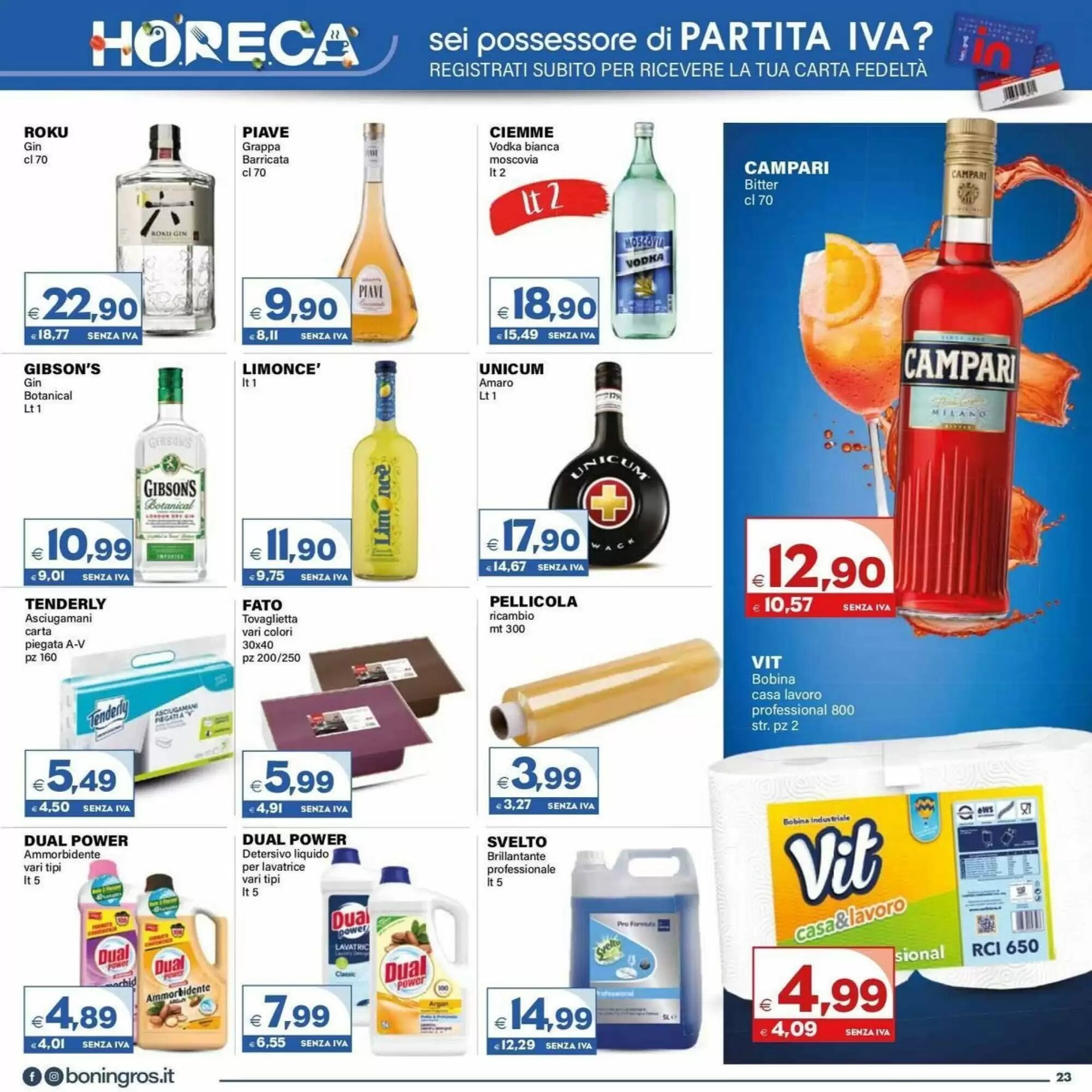Volantino promozionale Boningros Cash and Carry  valide dal 08/10/2026 - Pagina 23.