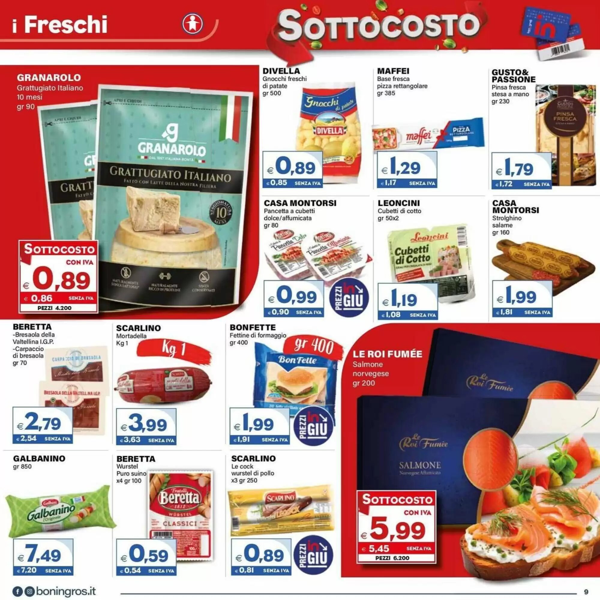 Volantino promozionale Boningros Cash and Carry  valide dal 08/10/2026 - Pagina 9.