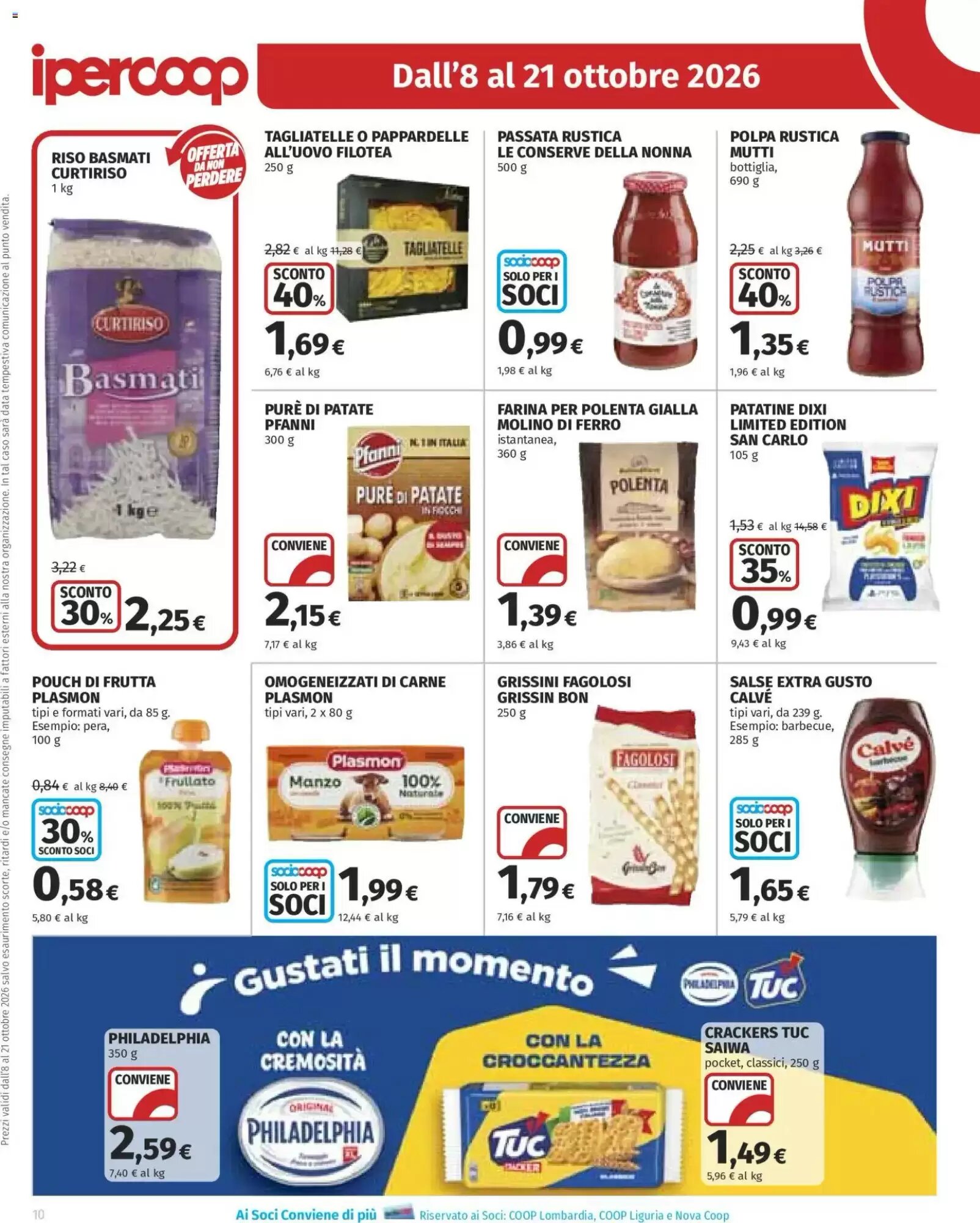 Volantino promozionale Ipercoop  valide dal 08/10/2026 - Pagina 10.