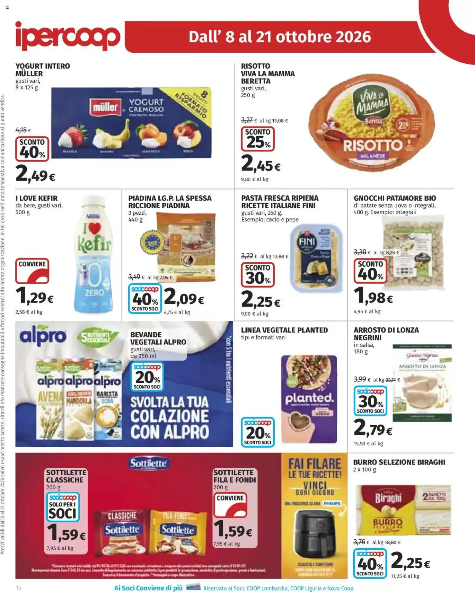 Volantino promozionale Ipercoop  valide dal 08/10/2026 - Pagina 14.