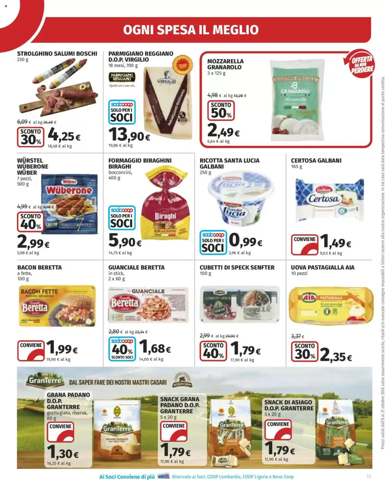 Volantino promozionale Ipercoop  valide dal 08/10/2026 - Pagina 15.