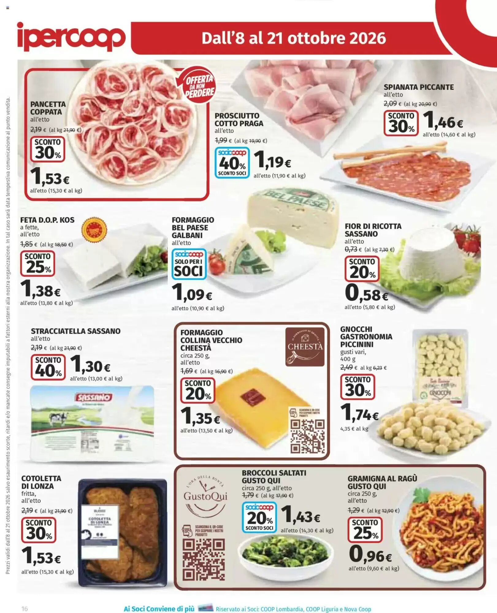 Volantino promozionale Ipercoop  valide dal 08/10/2026 - Pagina 16.