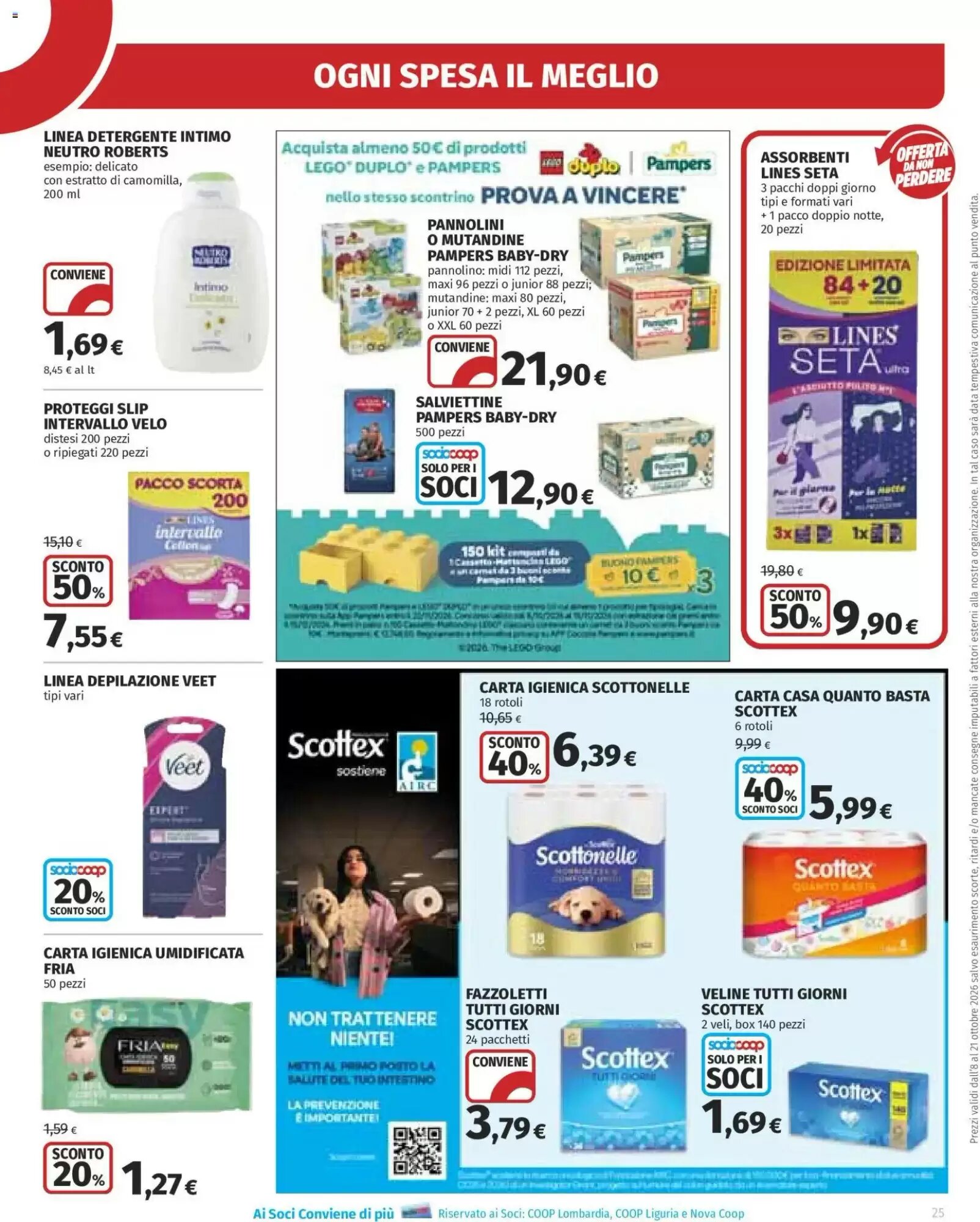 Volantino promozionale Ipercoop  valide dal 08/10/2026 - Pagina 25.