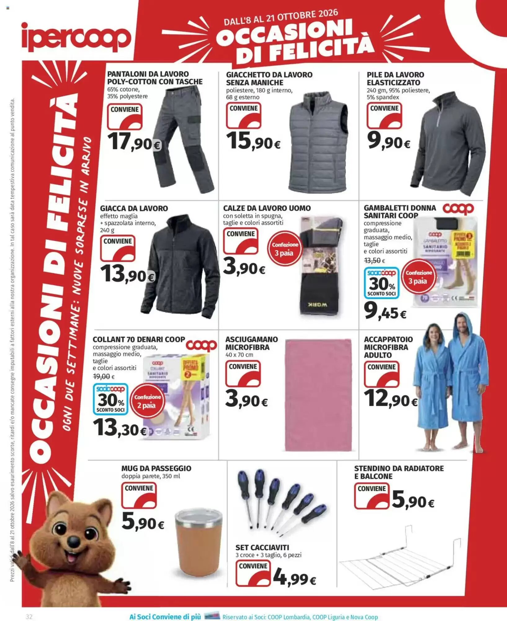 Volantino promozionale Ipercoop  valide dal 08/10/2026 - Pagina 32.