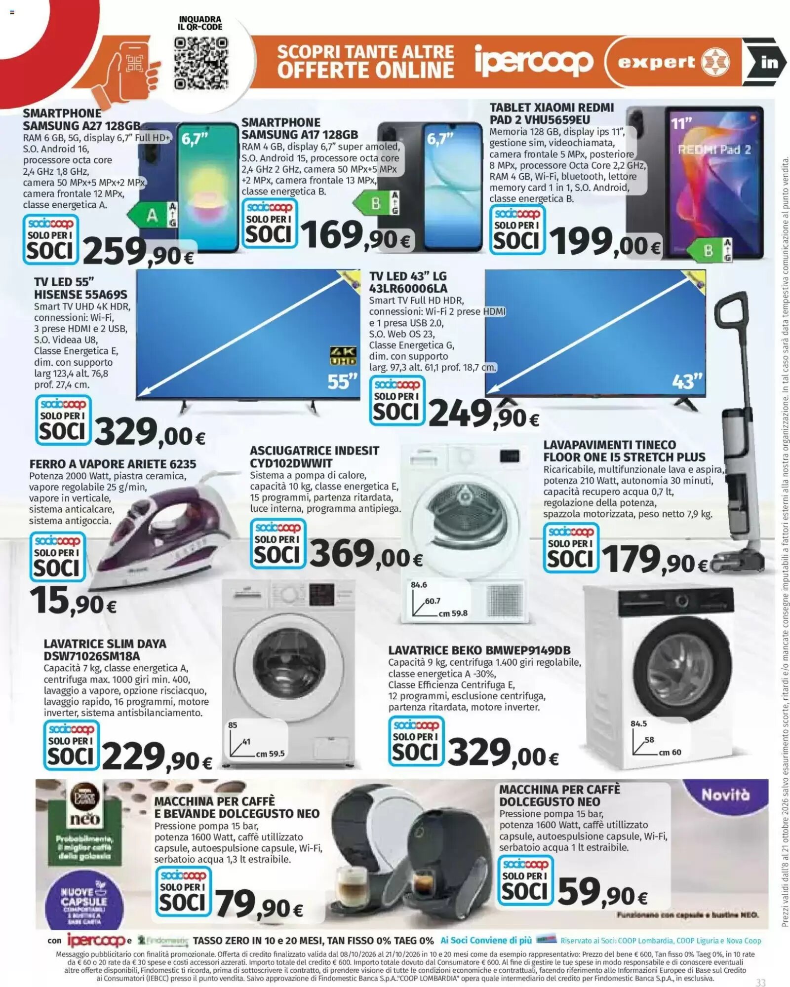 Volantino promozionale Ipercoop  valide dal 08/10/2026 - Pagina 33.