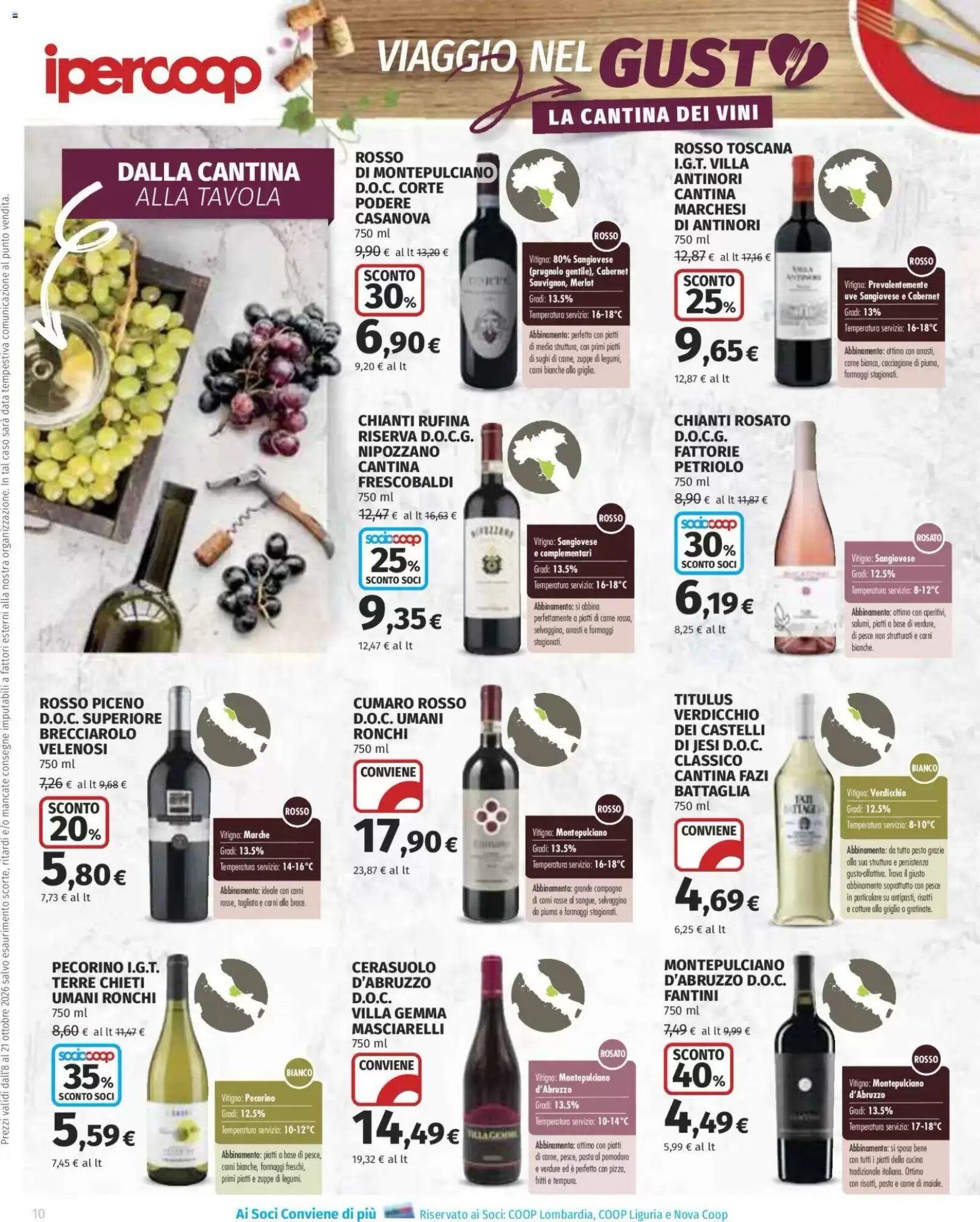 Volantino promozionale Ipercoop  valide dal 08/10/2026 - Pagina 10.