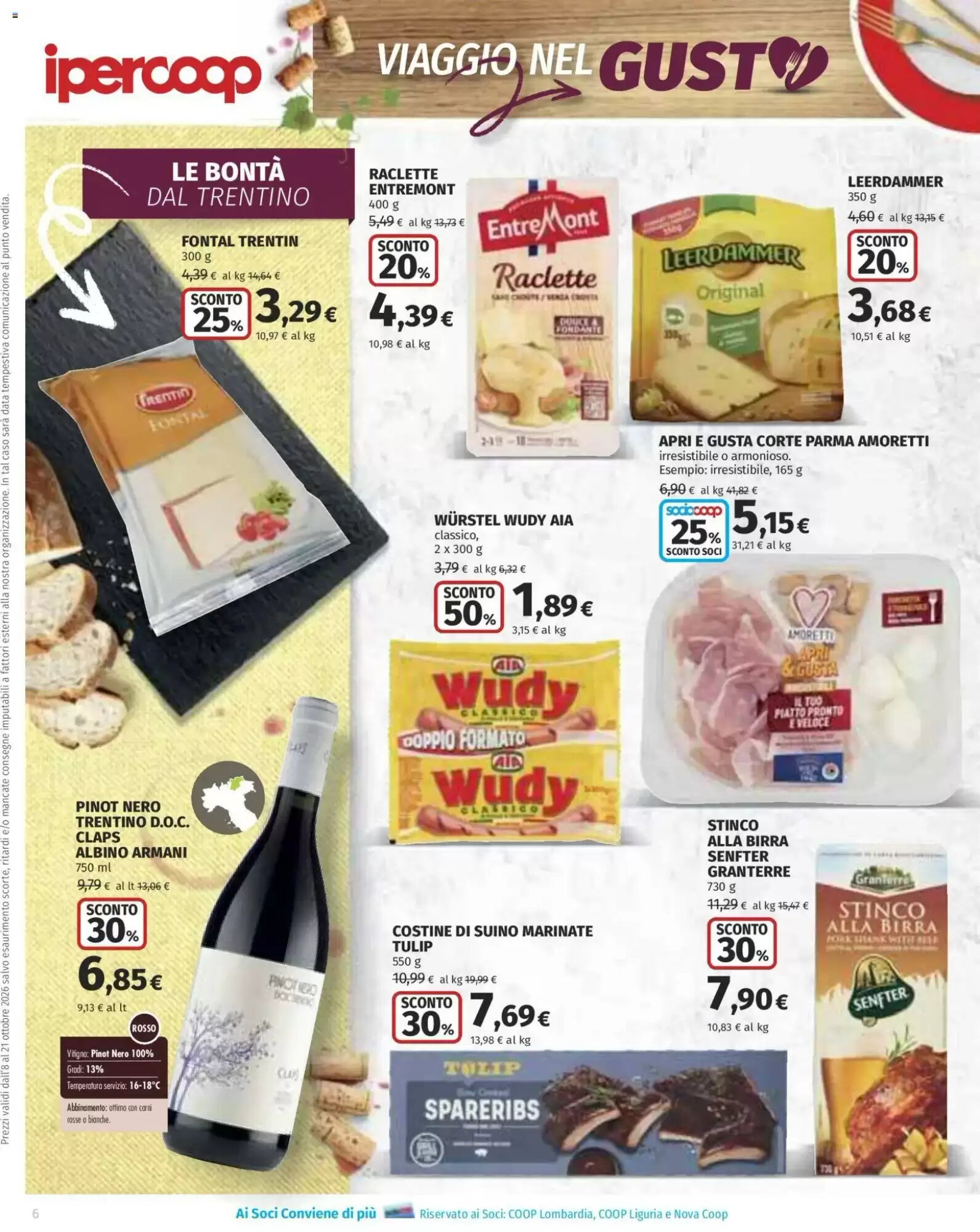 Volantino promozionale Ipercoop  valide dal 08/10/2026 - Pagina 6.