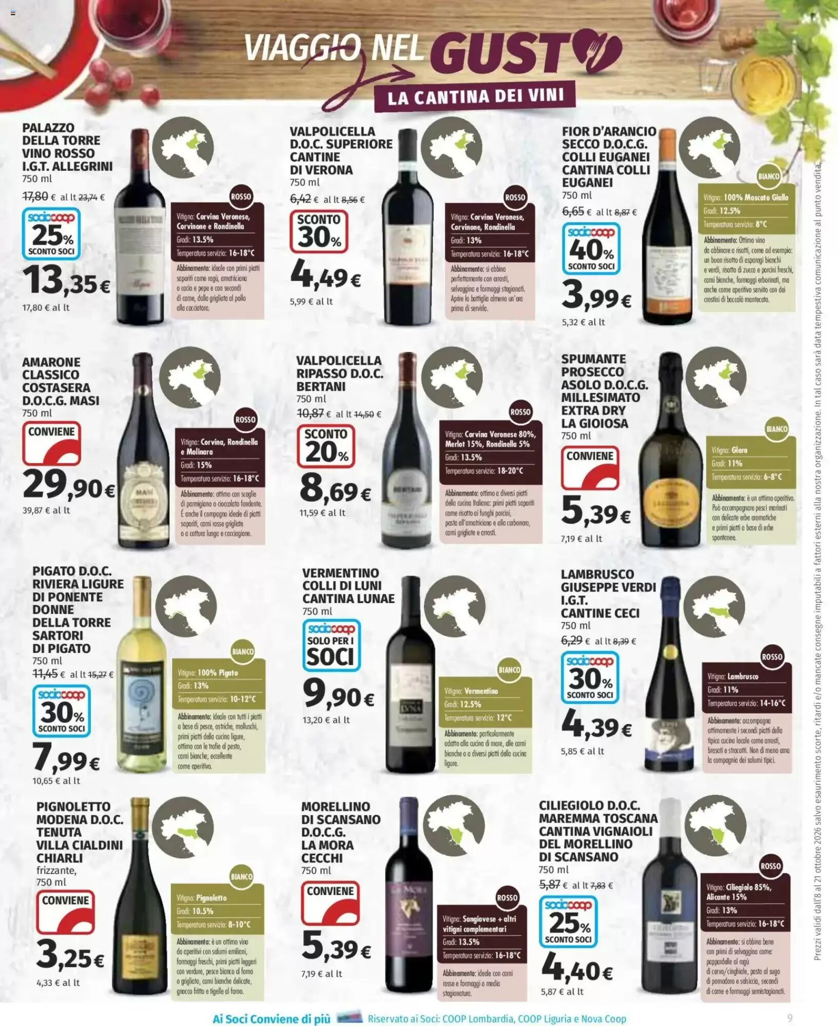 Volantino promozionale Ipercoop  valide dal 08/10/2026 - Pagina 9.