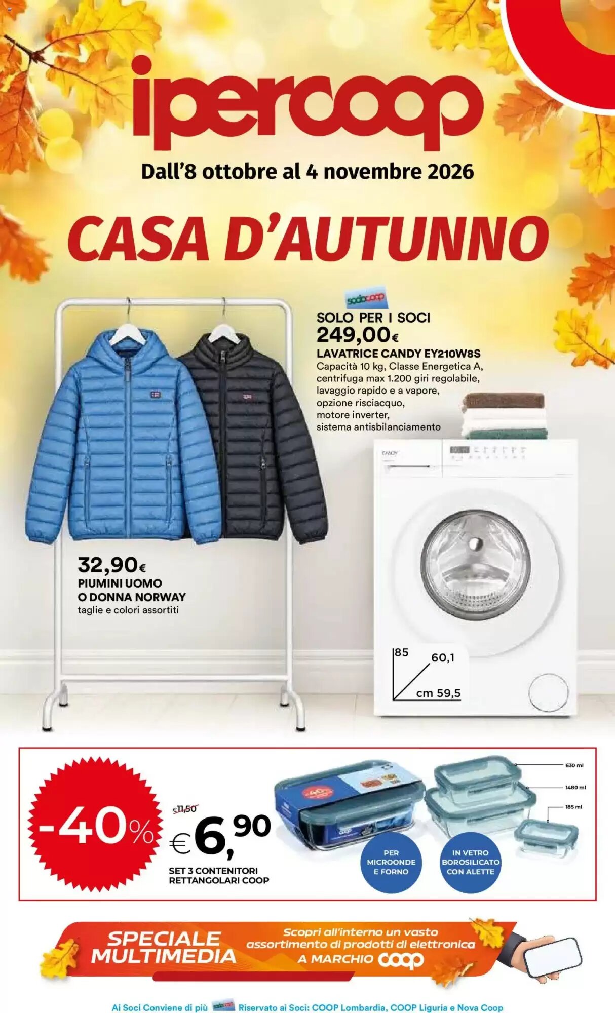 Volantino promozionale Ipercoop valide dal 08/10/2026 - Pagina 1.