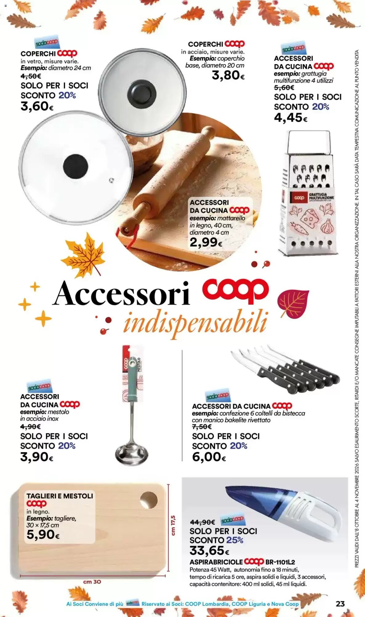 Volantino promozionale Ipercoop  valide dal 08/10/2026 - Pagina 23.
