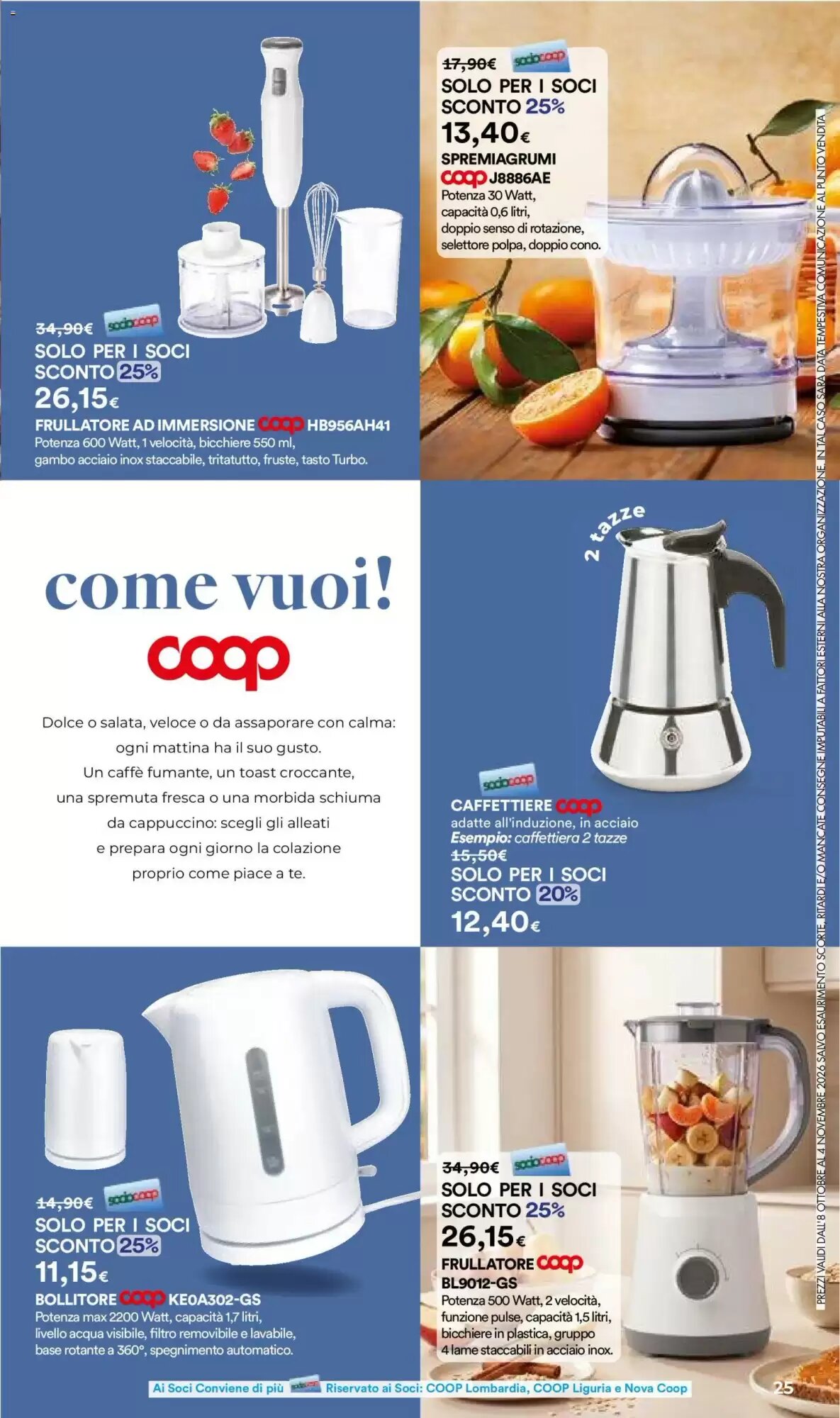 Volantino promozionale Ipercoop  valide dal 08/10/2026 - Pagina 25.