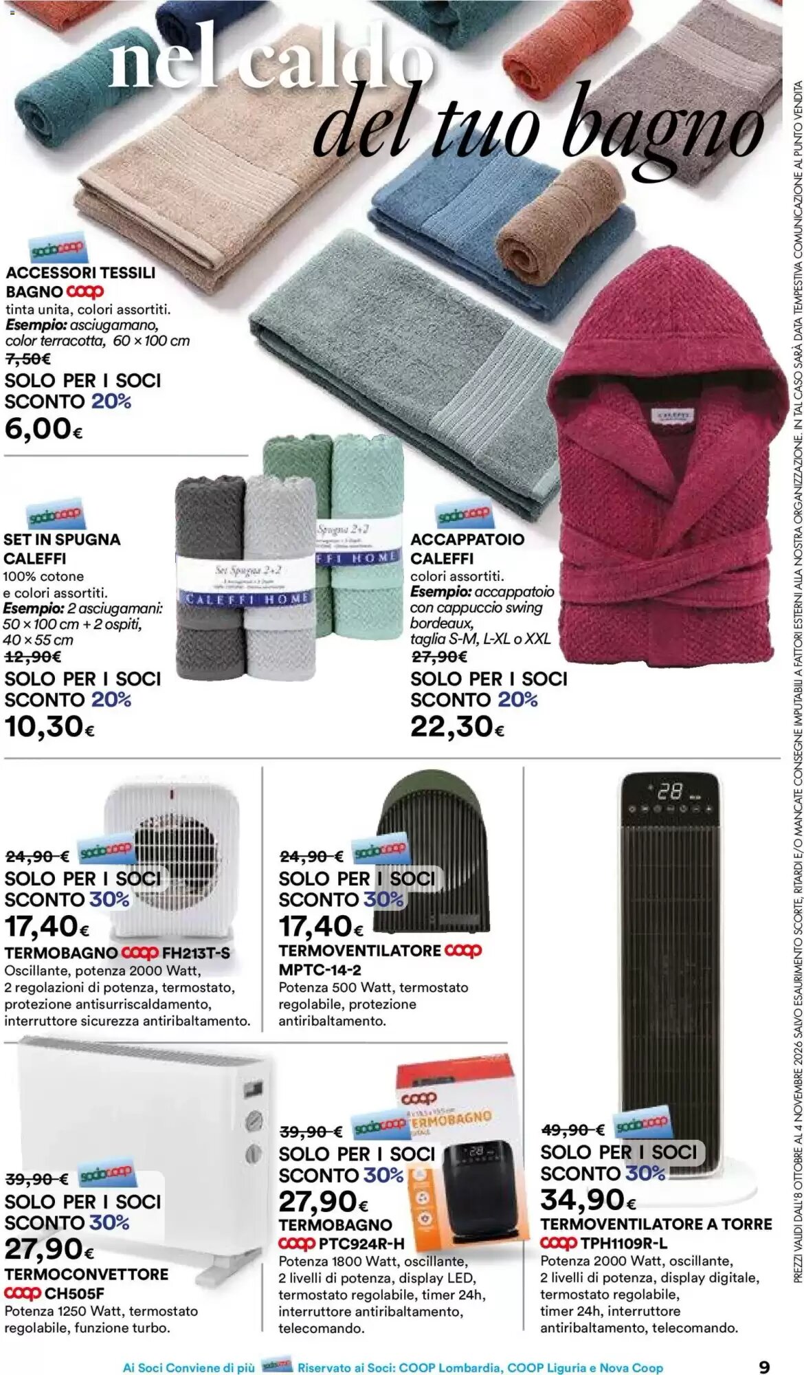 Volantino promozionale Ipercoop  valide dal 08/10/2026 - Pagina 9.