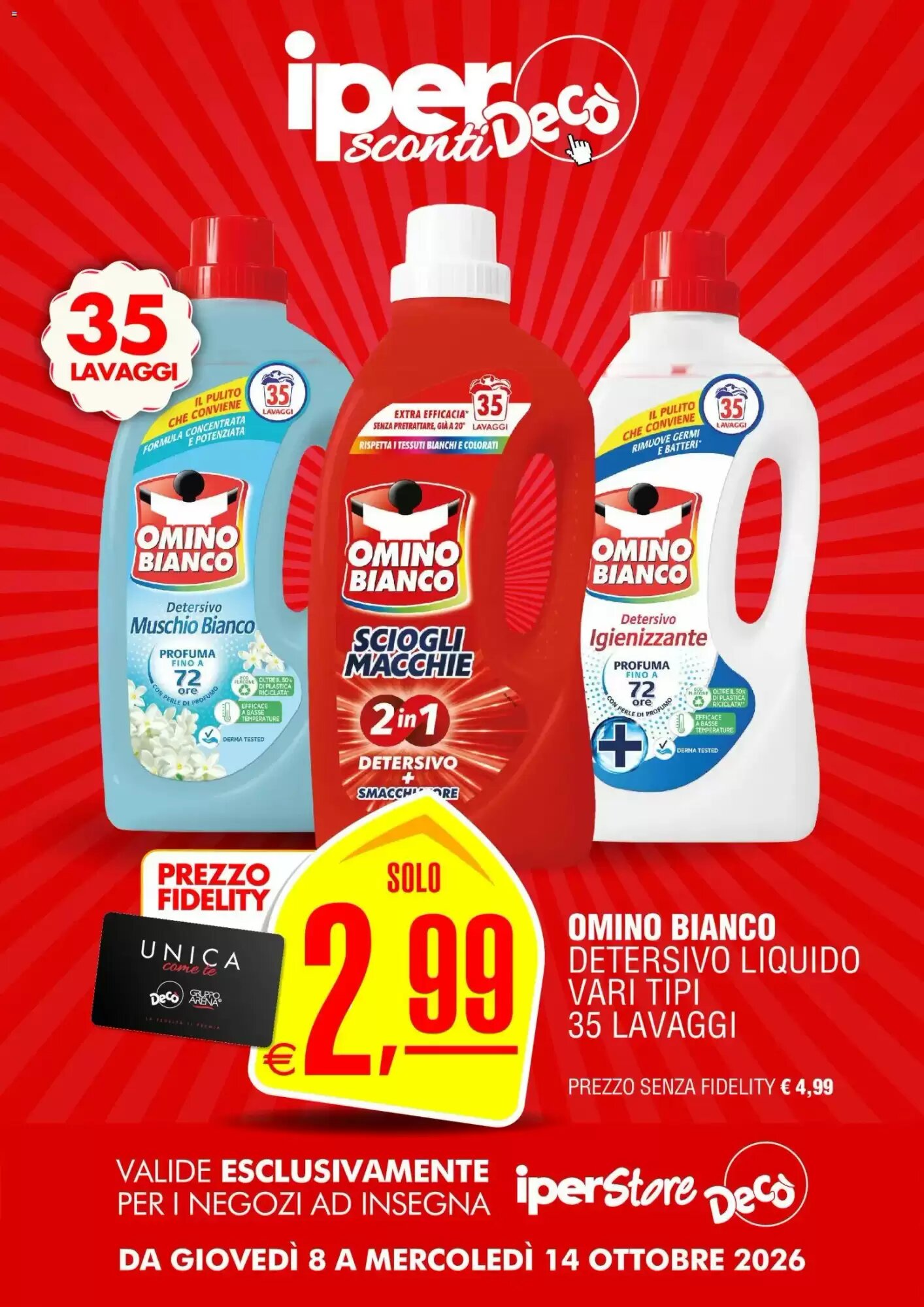 Volantino promozionale Deco Iperstore  valide dal 08/10/2026 - Pagina 10.