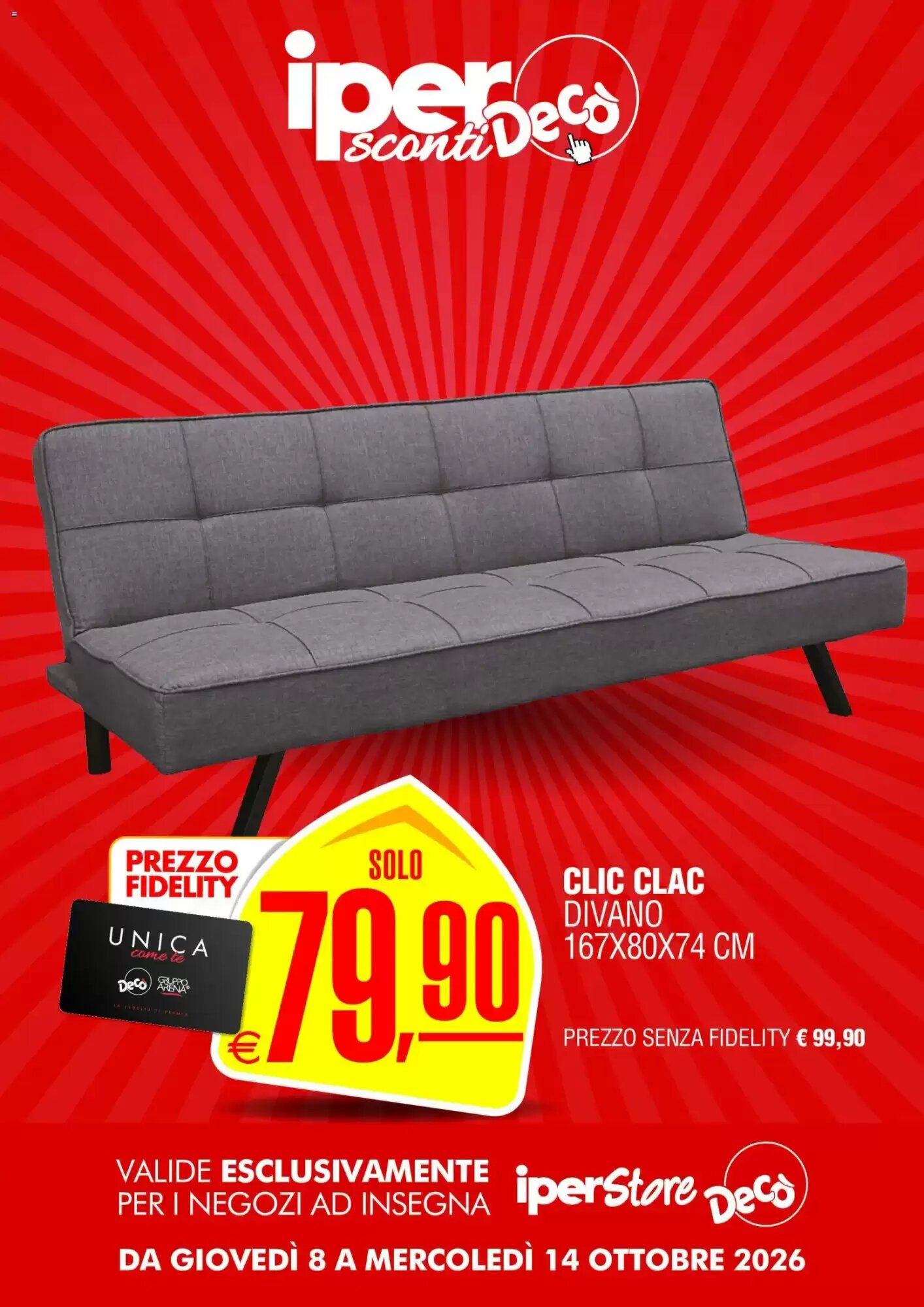 Volantino promozionale Deco Iperstore  valide dal 08/10/2026 - Pagina 13.