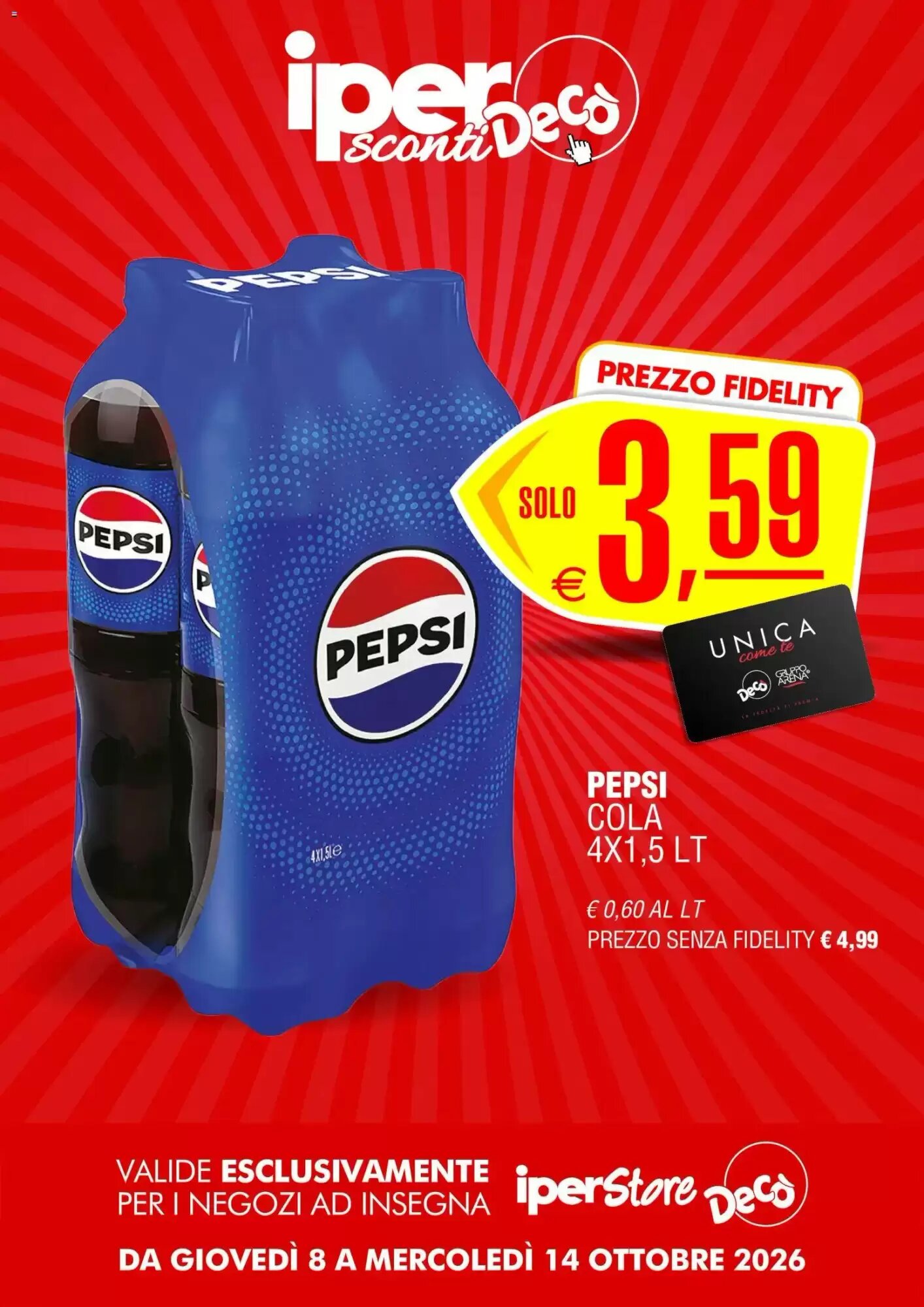 Volantino promozionale Deco Iperstore  valide dal 08/10/2026 - Pagina 6.