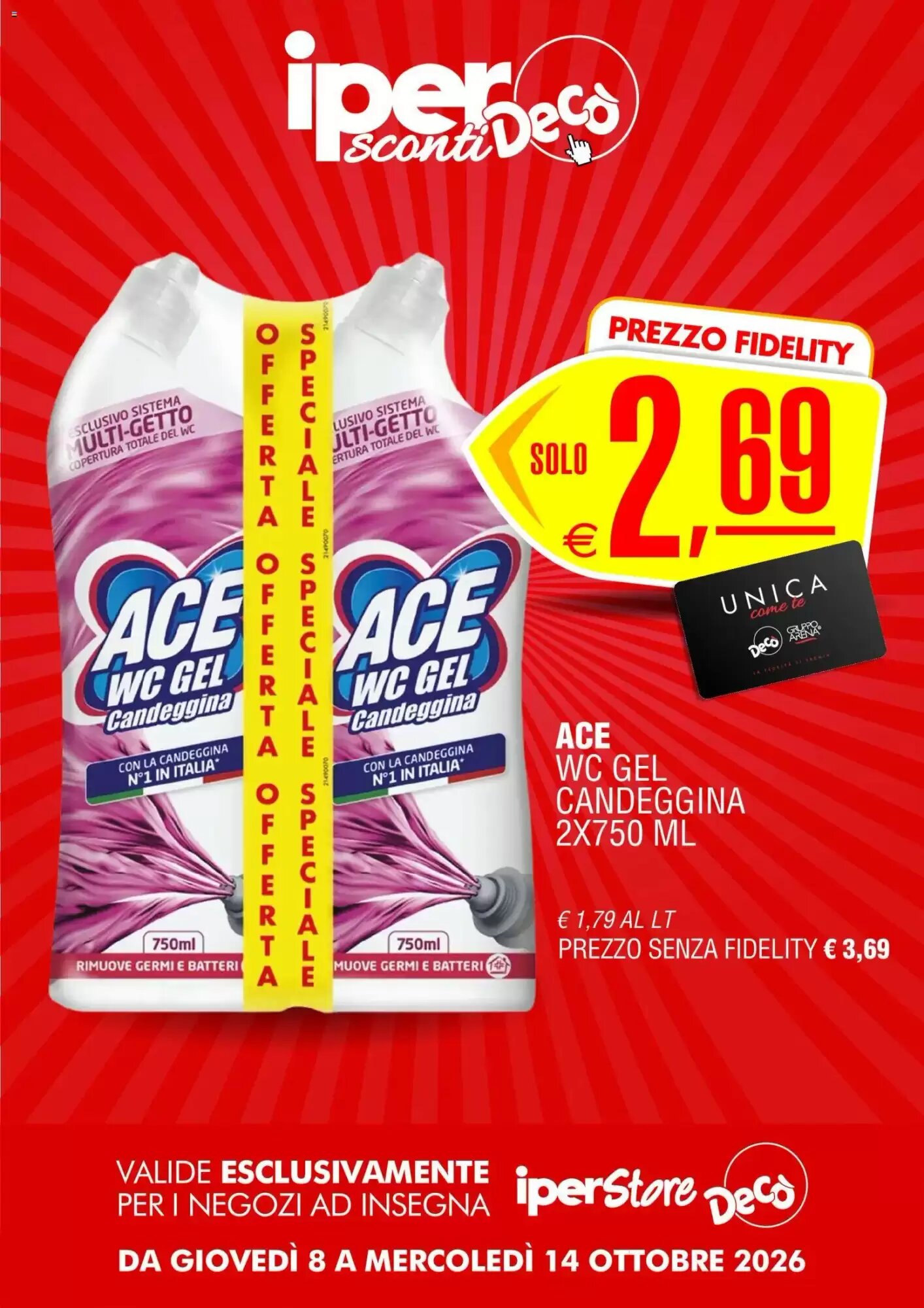 Volantino promozionale Deco Iperstore  valide dal 08/10/2026 - Pagina 8.