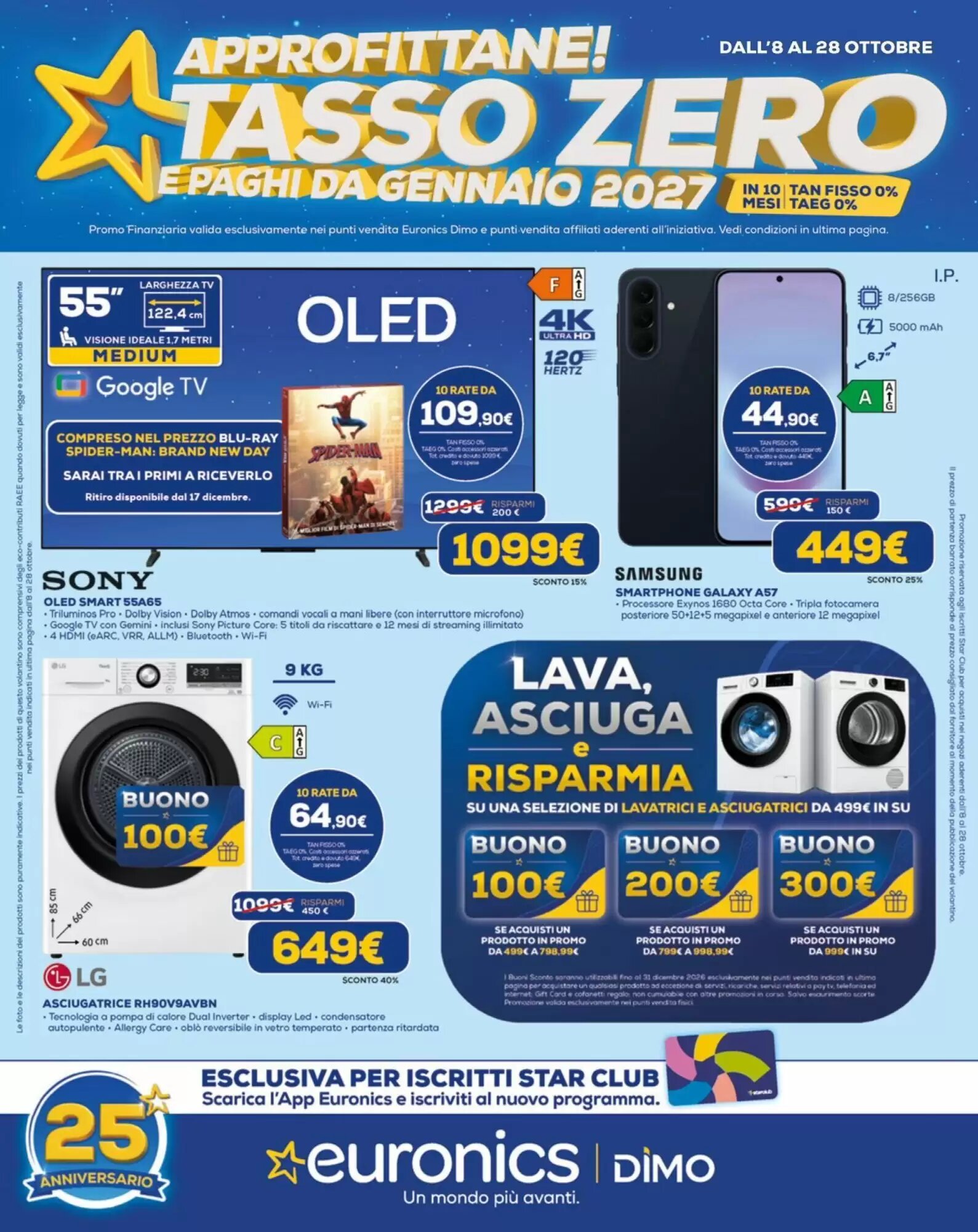 Volantino promozionale DIMOStore  valide dal 08/10/2026 - Pagina 1.