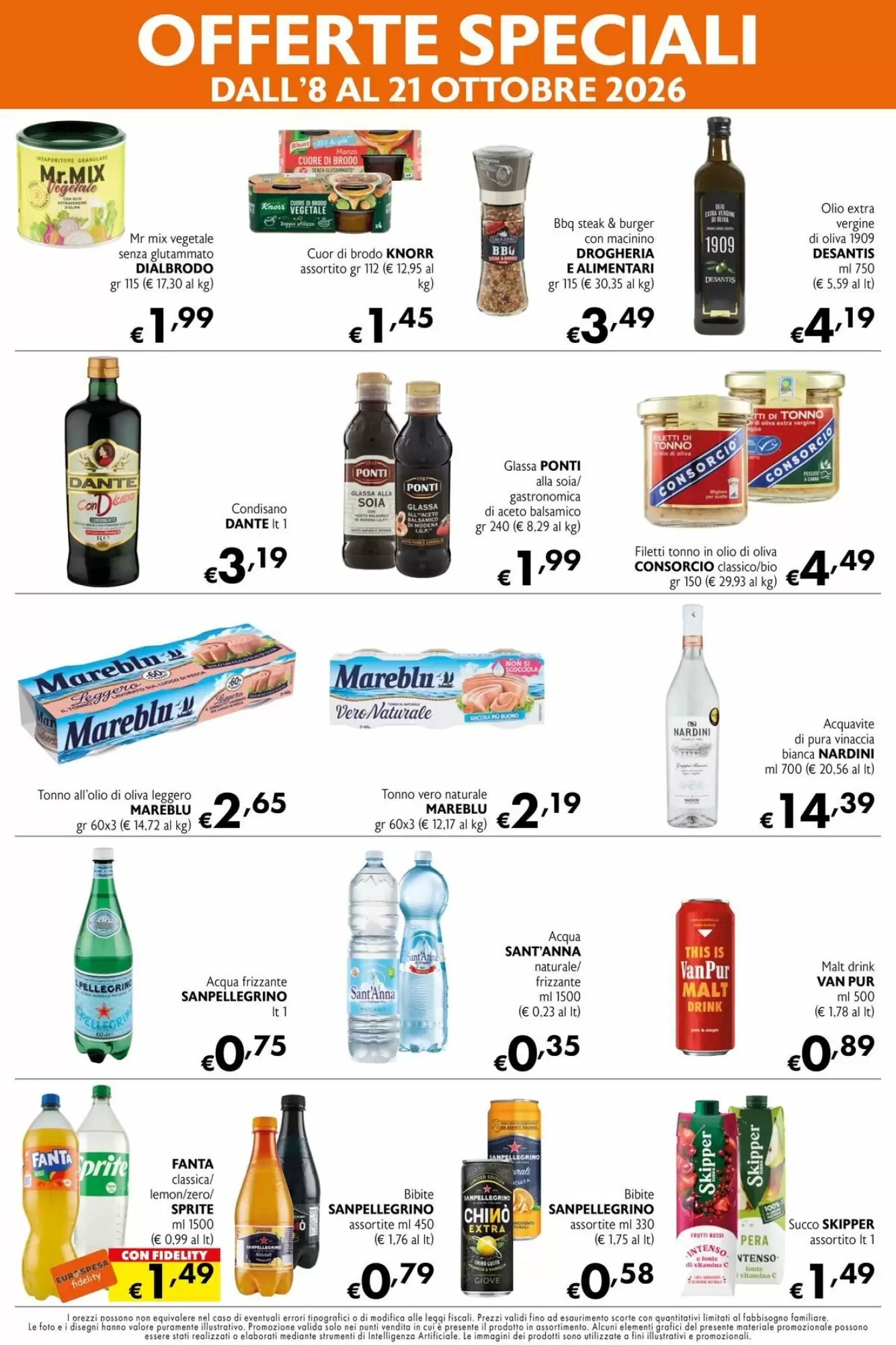 Volantino promozionale Eurospesa  valide dal 08/10/2026 - Pagina 6.