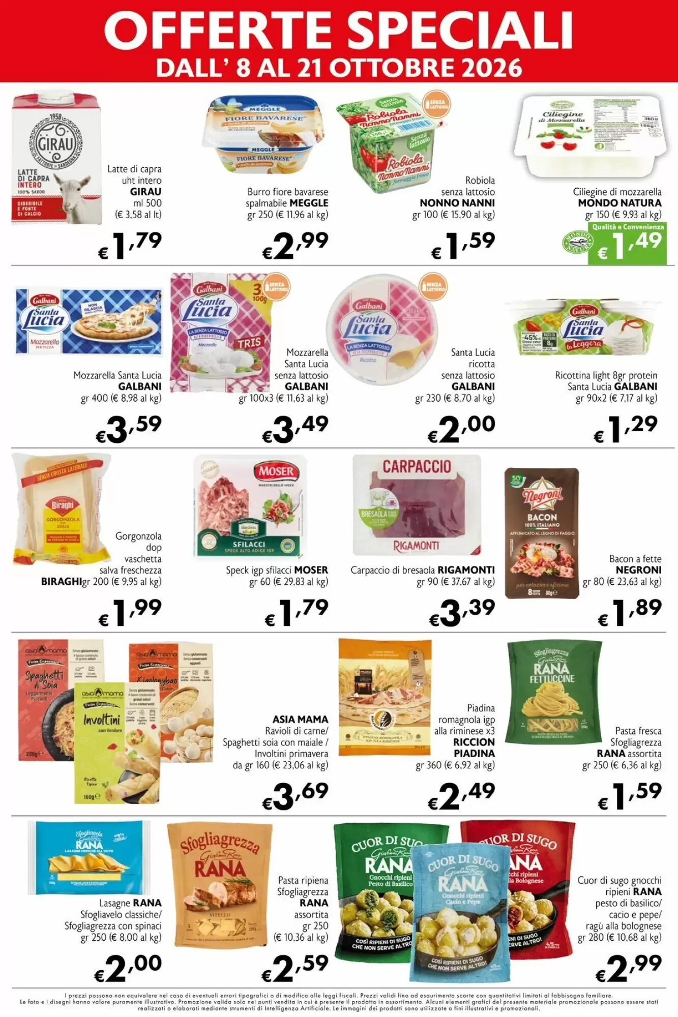 Volantino promozionale Maxi Supermercati  valide dal 08/10/2026 - Pagina 3.