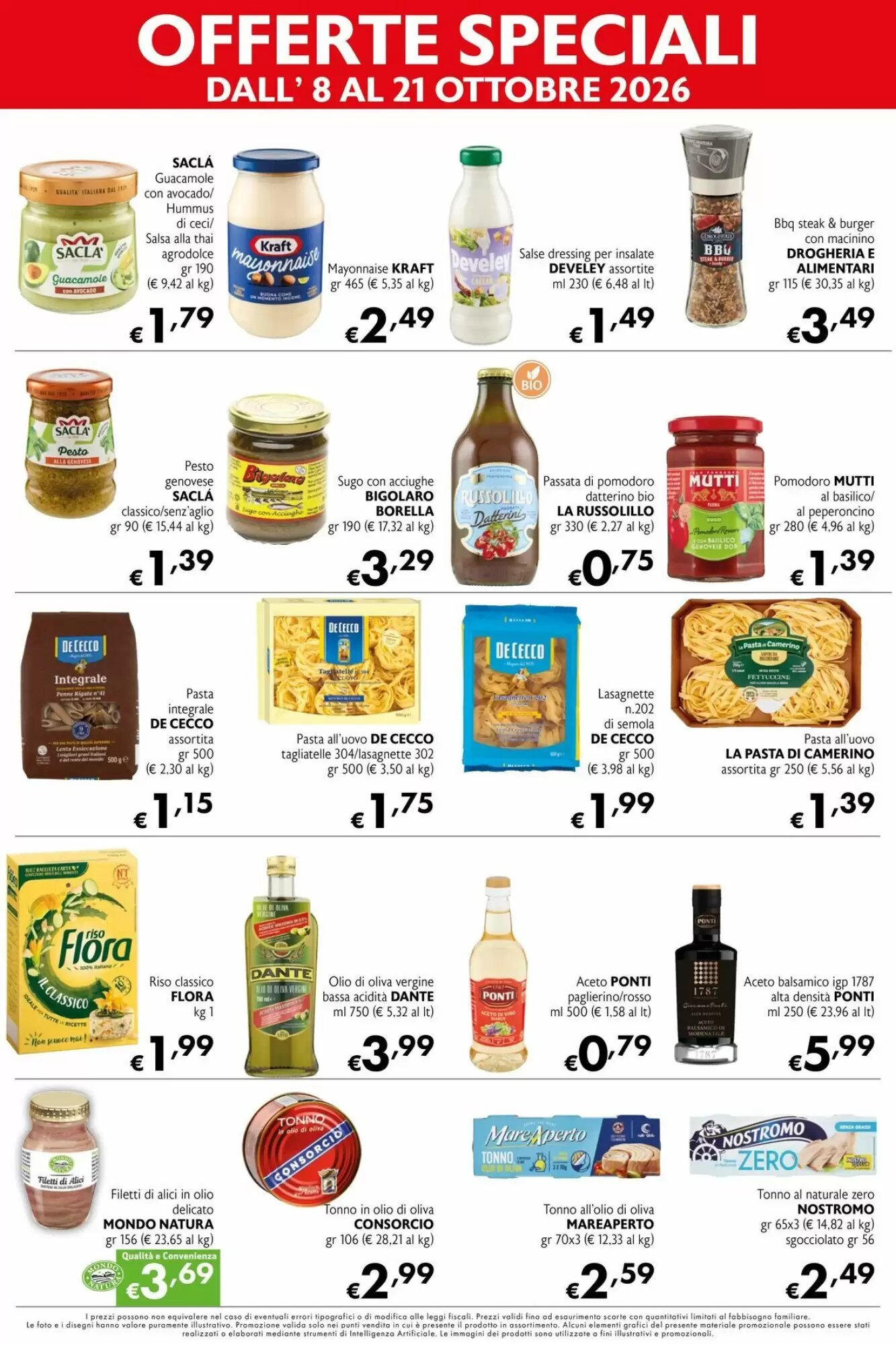 Volantino promozionale Maxi Supermercati  valide dal 08/10/2026 - Pagina 6.