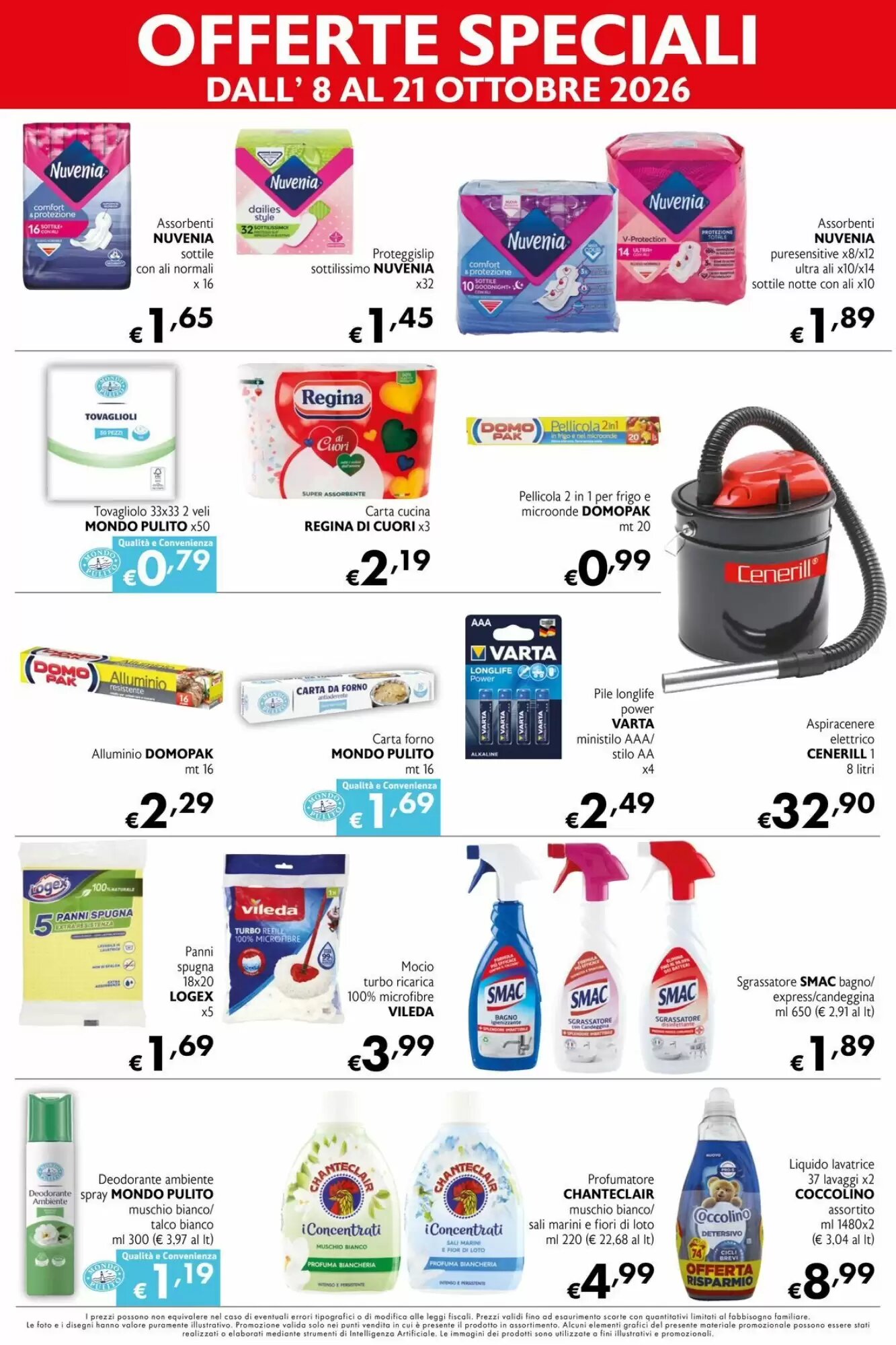 Volantino promozionale Maxi Supermercati  valide dal 08/10/2026 - Pagina 9.