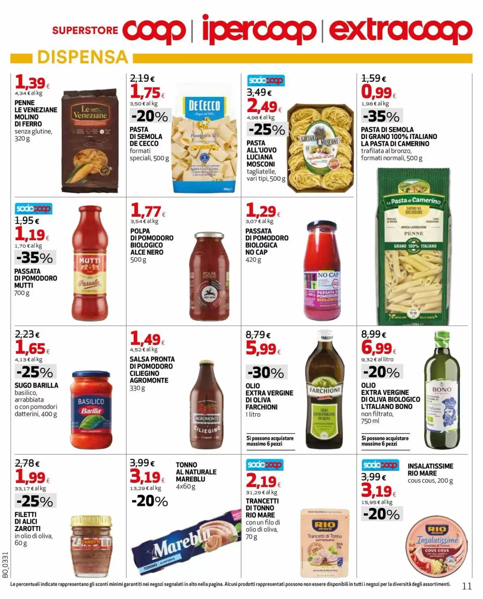 Volantino promozionale Coop  valide dal 08/10/2026 - Pagina 11.