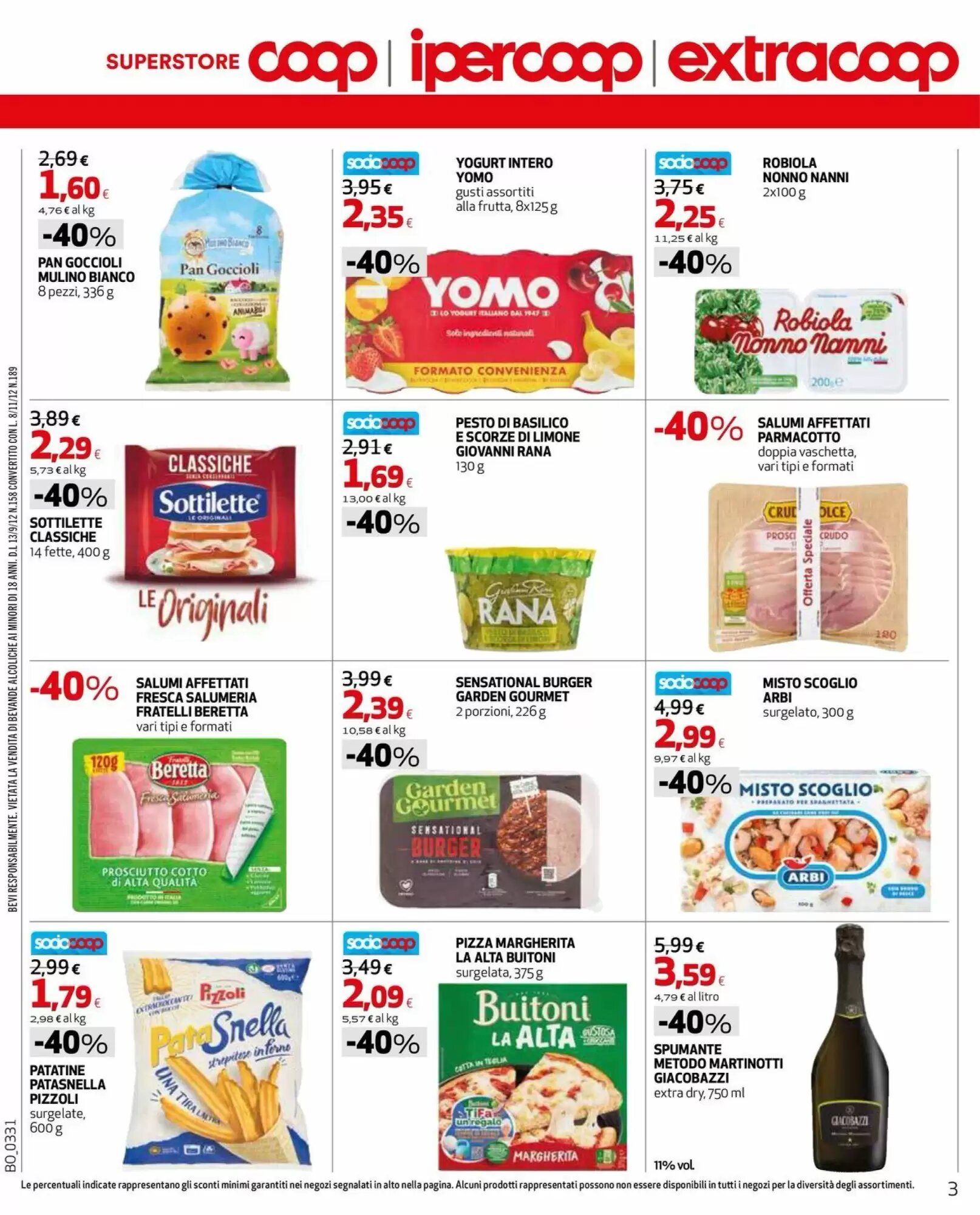 Volantino promozionale Coop  valide dal 08/10/2026 - Pagina 3.