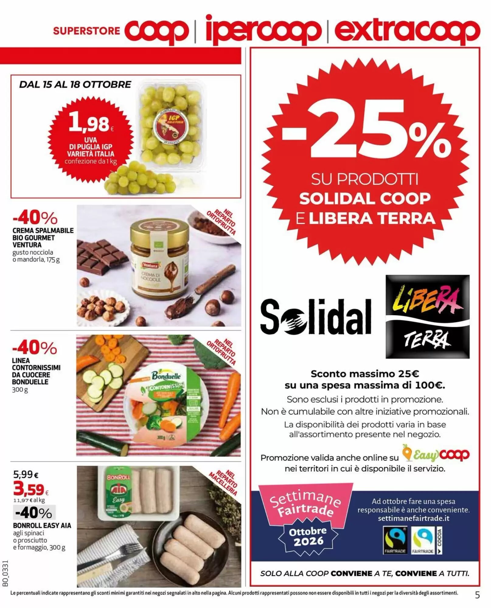 Volantino promozionale Coop  valide dal 08/10/2026 - Pagina 5.