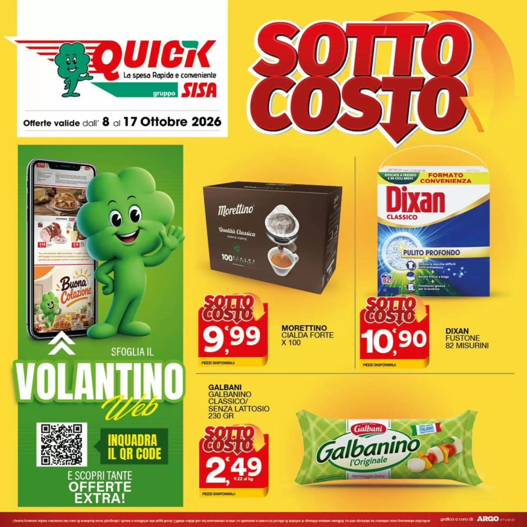 Volantino promozionale Quick Sisa  valide dal 08/10/2026 - Pagina 12.