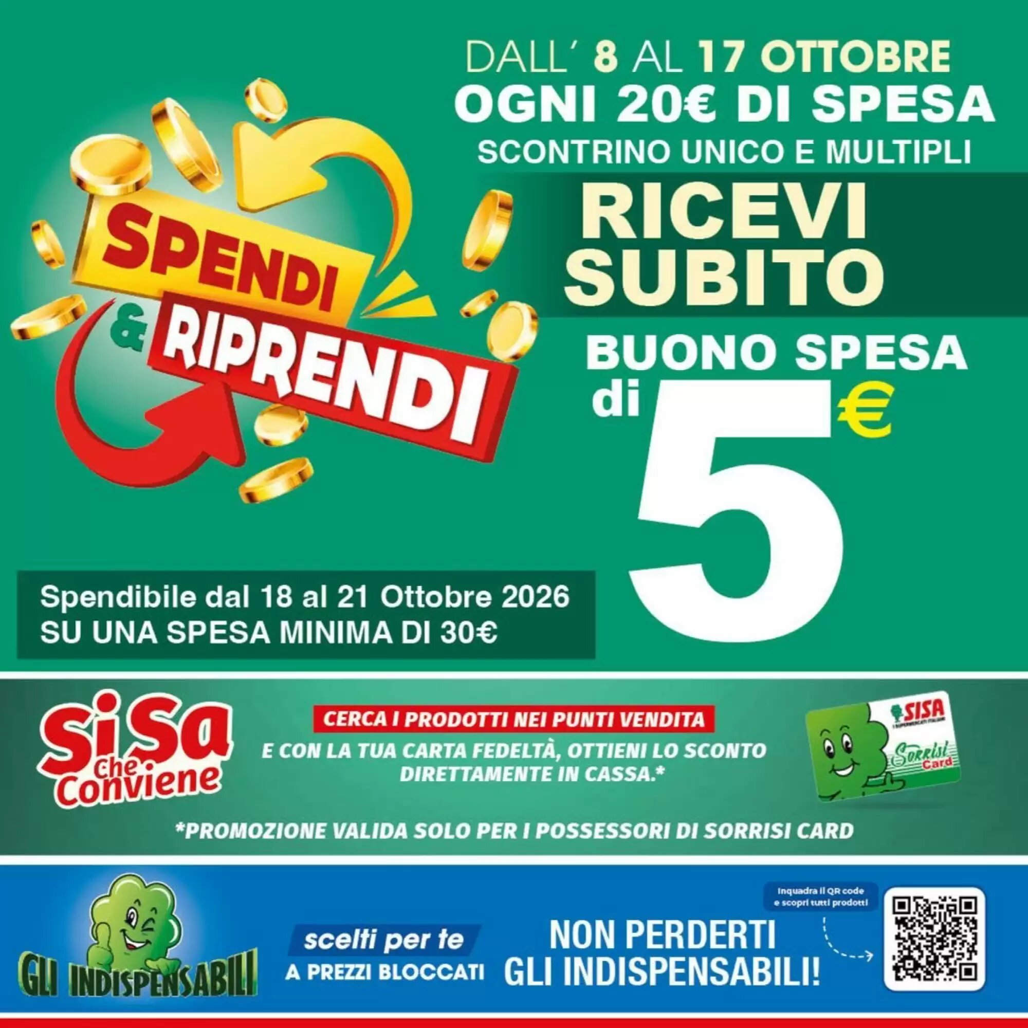 Volantino promozionale Quick Sisa  valide dal 08/10/2026 - Pagina 9.