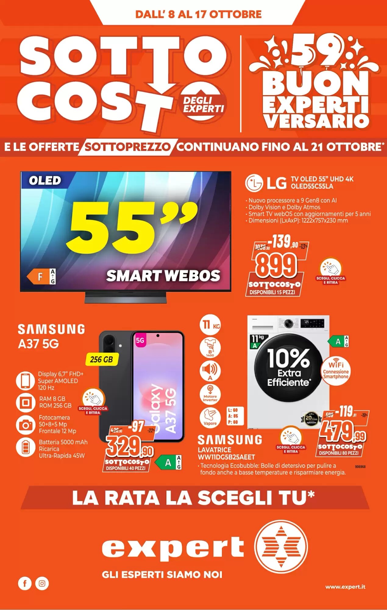 Volantino promozionale Expert  valide dal 08/10/2026 - Pagina 1.