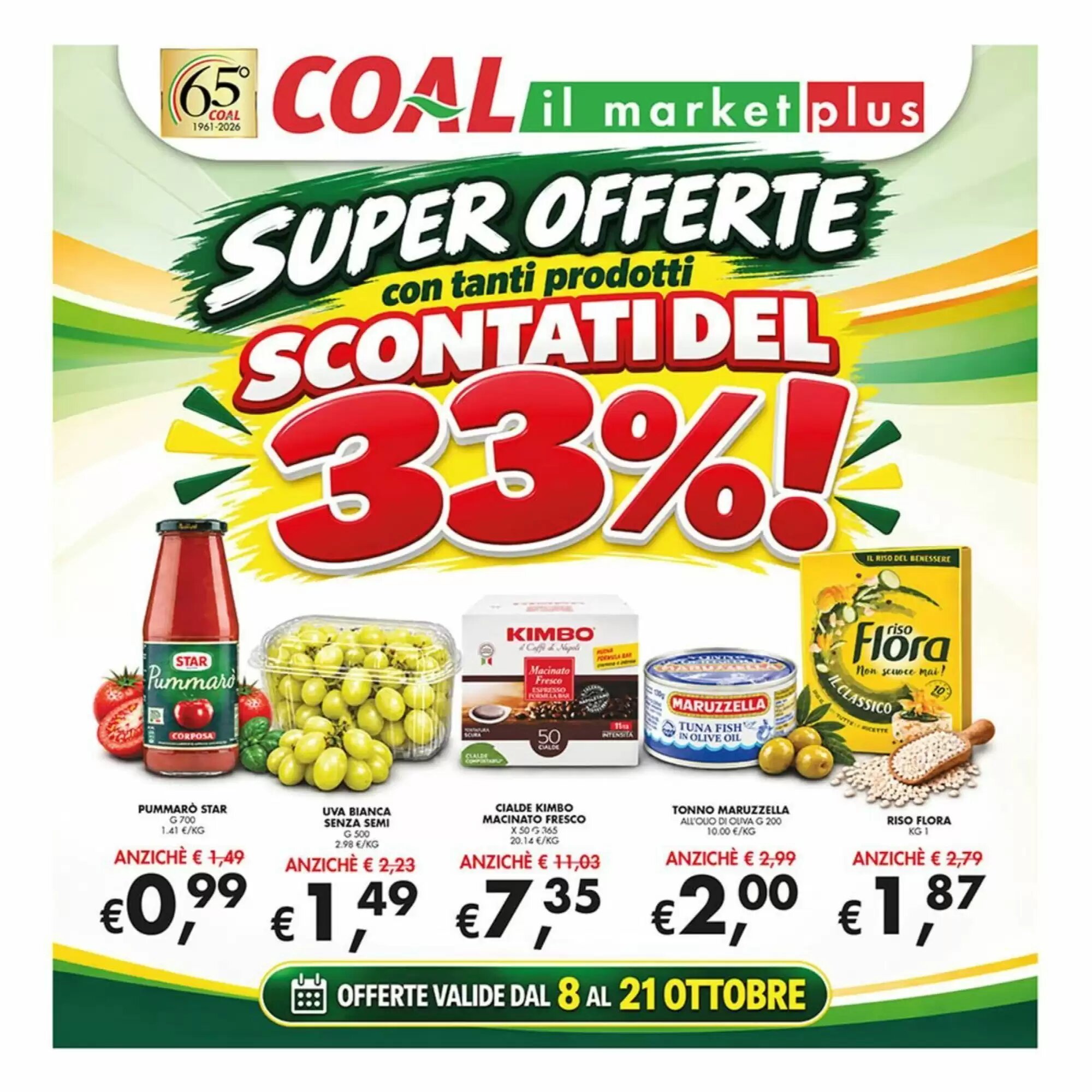 Volantino promozionale Coal valide dal 08/10/2026 - Pagina 1.