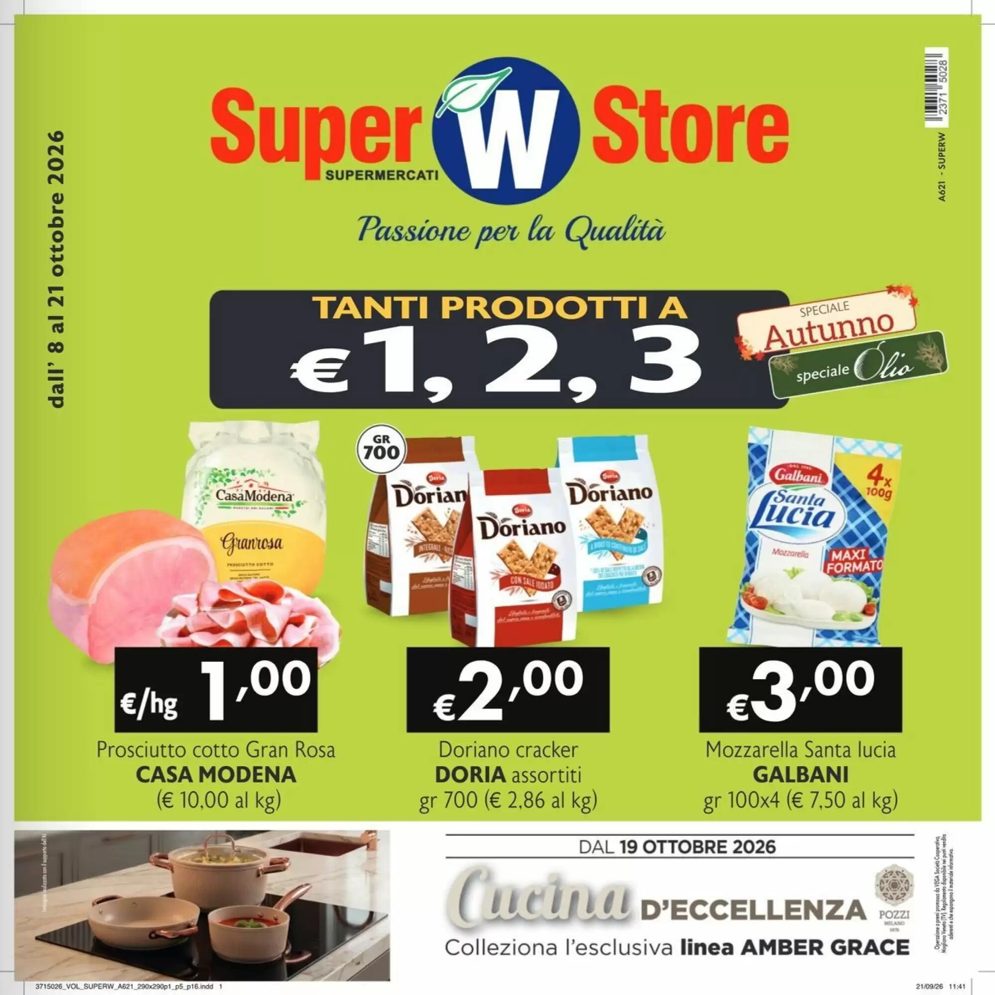 Volantino promozionale SuperW  valide dal 08/10/2026 - Pagina 1.