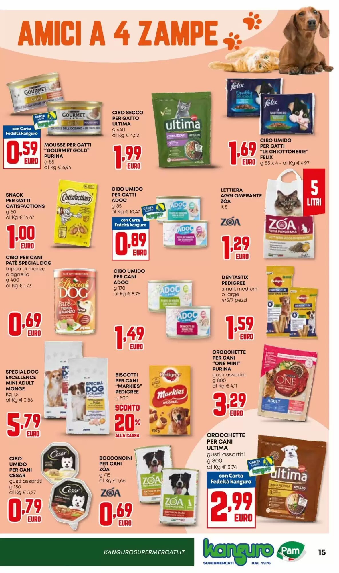 Volantino promozionale Kanguro  valide dal 08/10/2026 - Pagina 15.