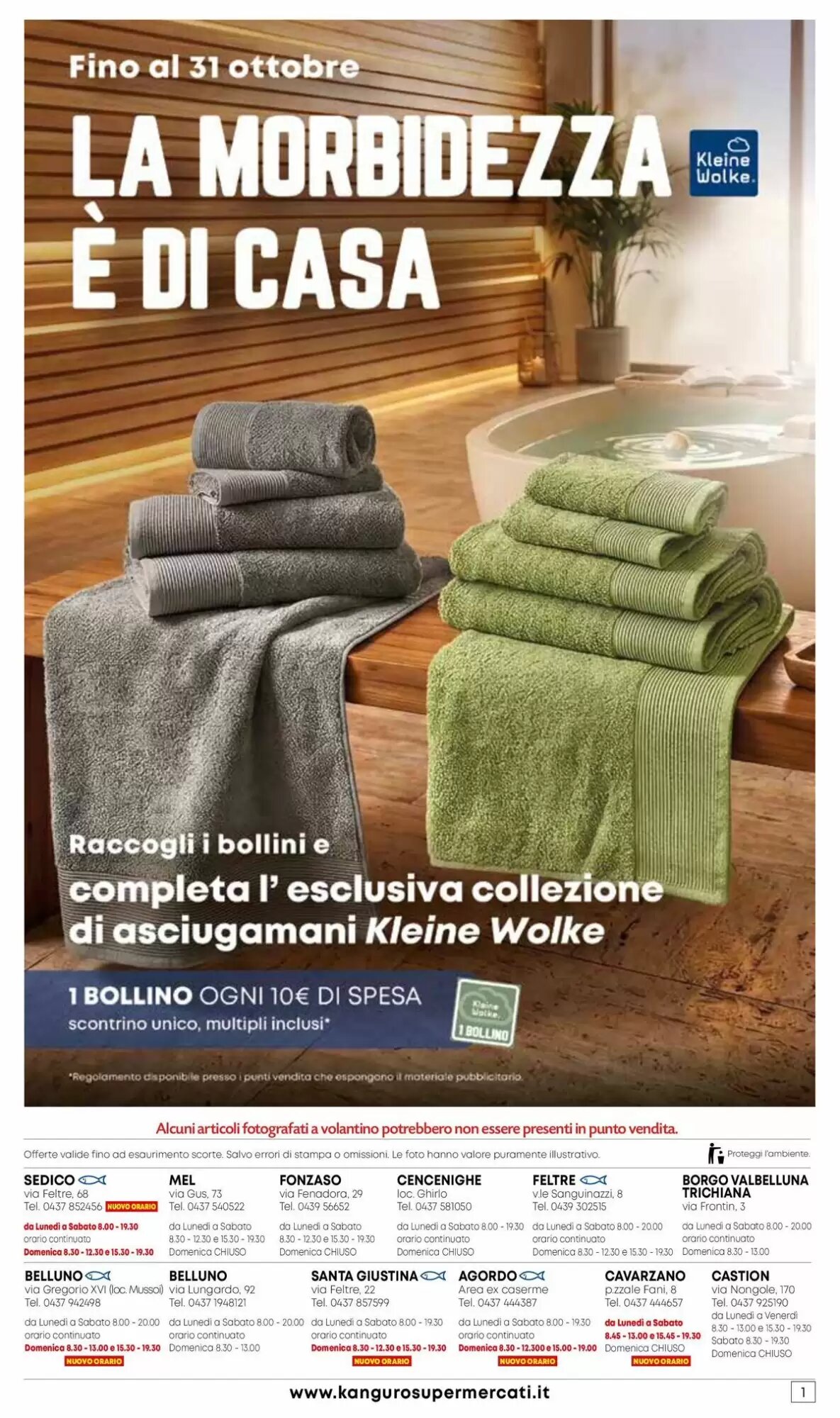 Volantino promozionale Kanguro  valide dal 08/10/2026 - Pagina 16.