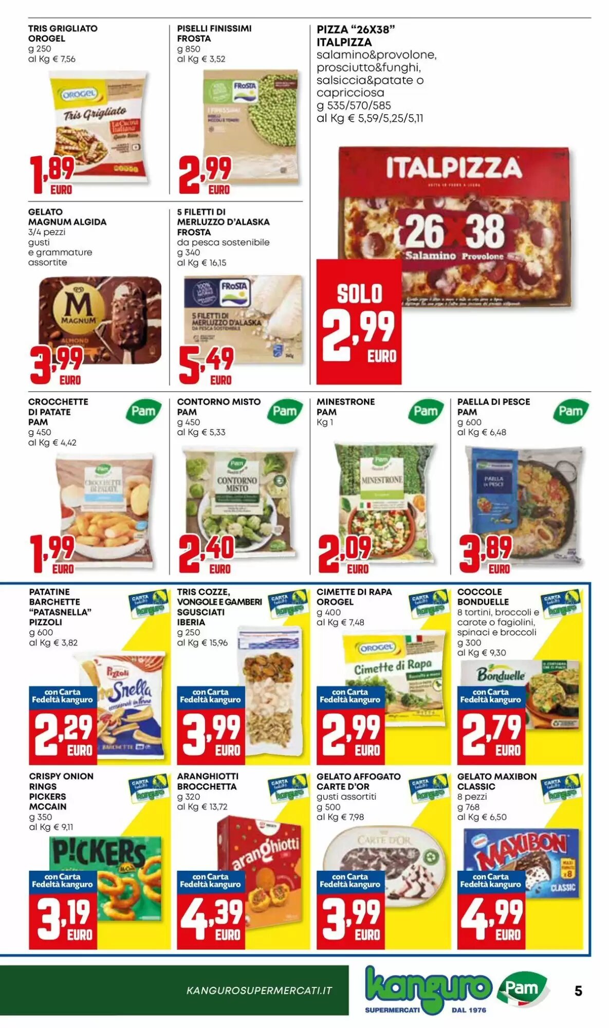Volantino promozionale Kanguro  valide dal 08/10/2026 - Pagina 5.
