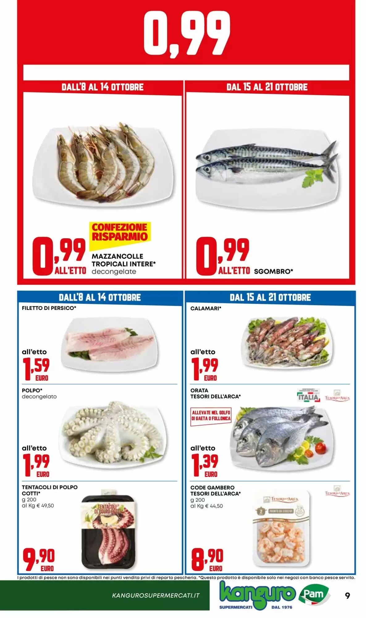 Volantino promozionale Kanguro  valide dal 08/10/2026 - Pagina 9.