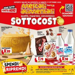 Volantino promozionale Mercati Alimentari  valide dal 08/10/2026