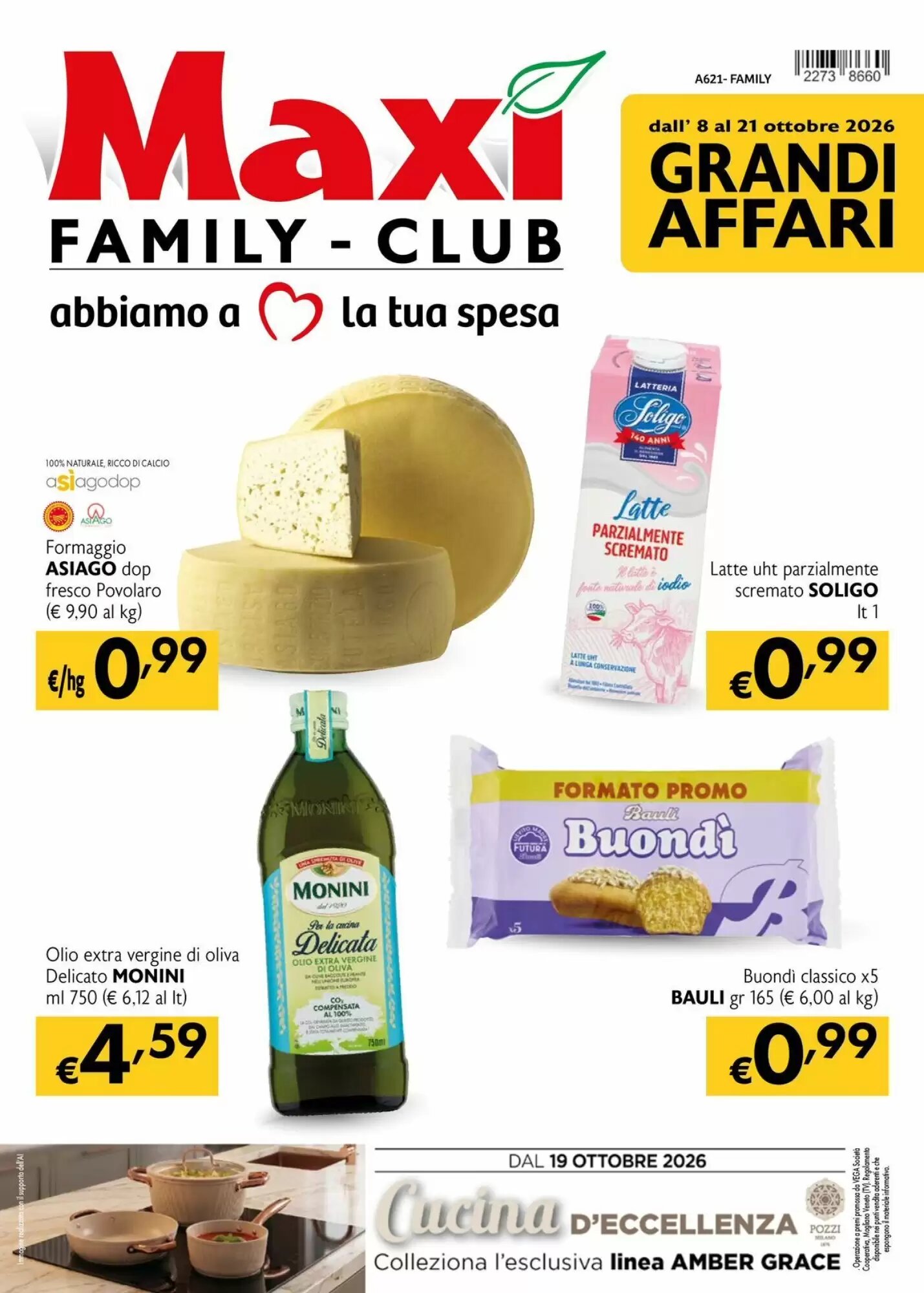 Volantino promozionale Maxi Family valide dal 08/10/2026 - Pagina 1.