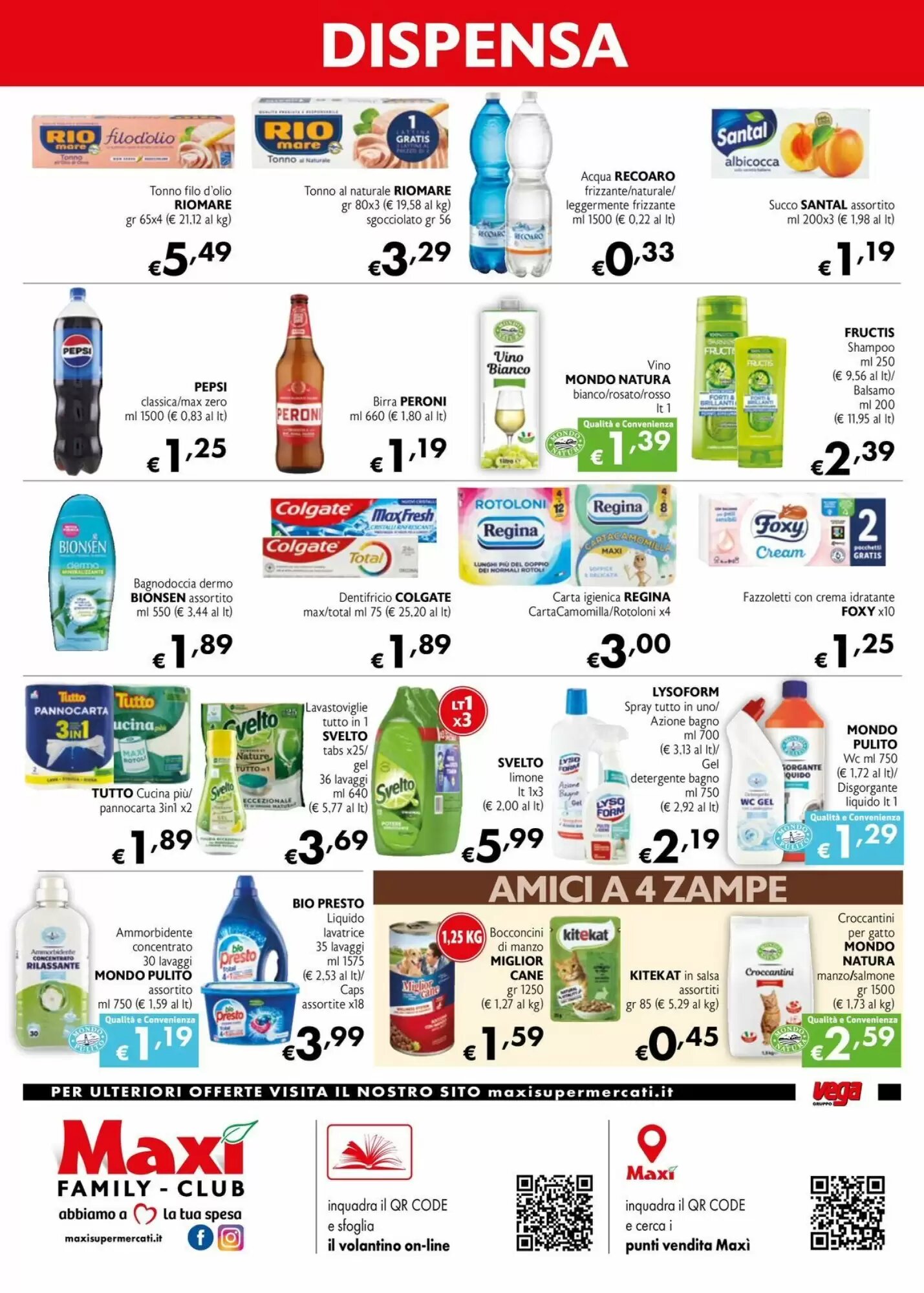 Volantino promozionale Maxi Family  valide dal 08/10/2026 - Pagina 4.