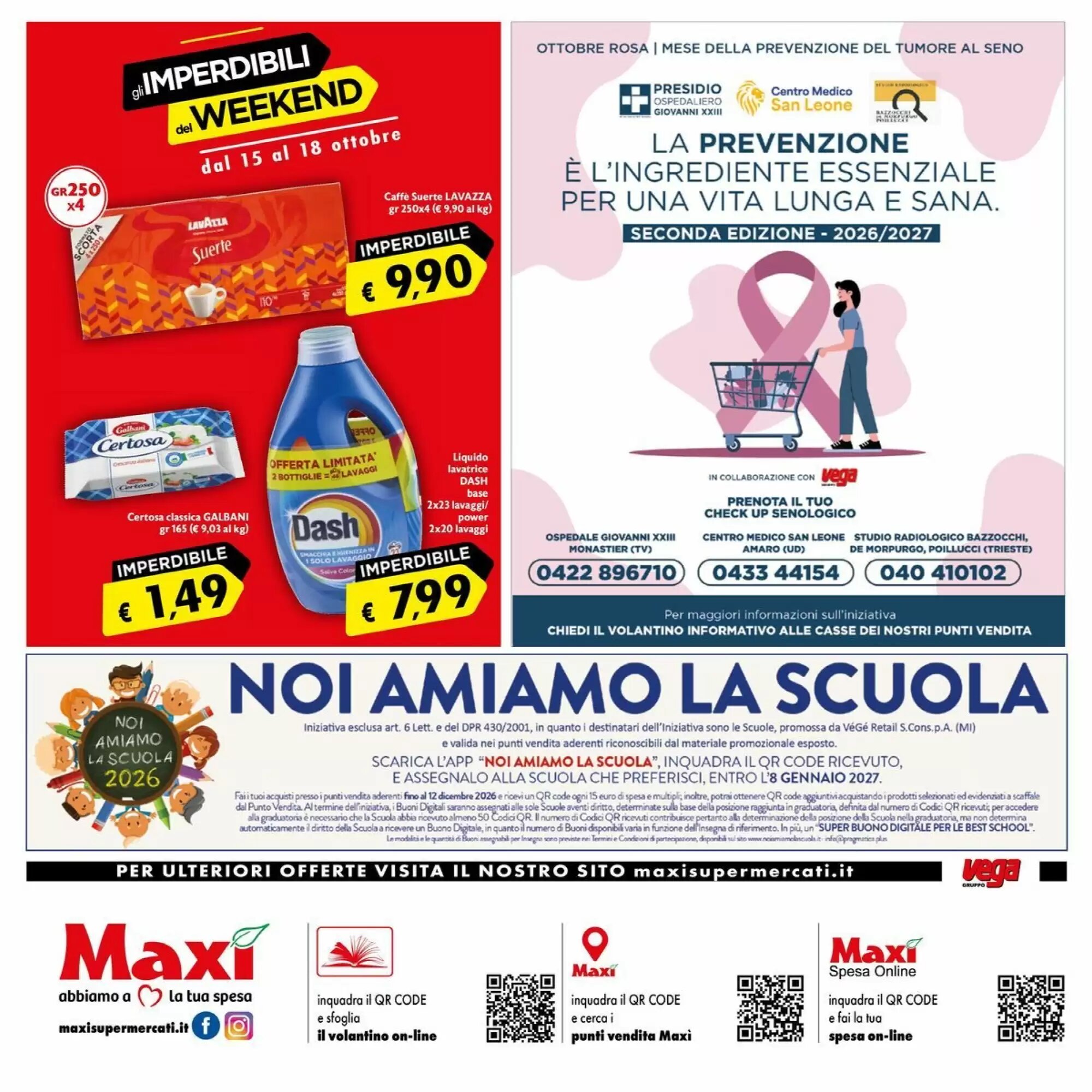 Volantino promozionale Maxi Supermercati  valide dal 08/10/2026 - Pagina 16.