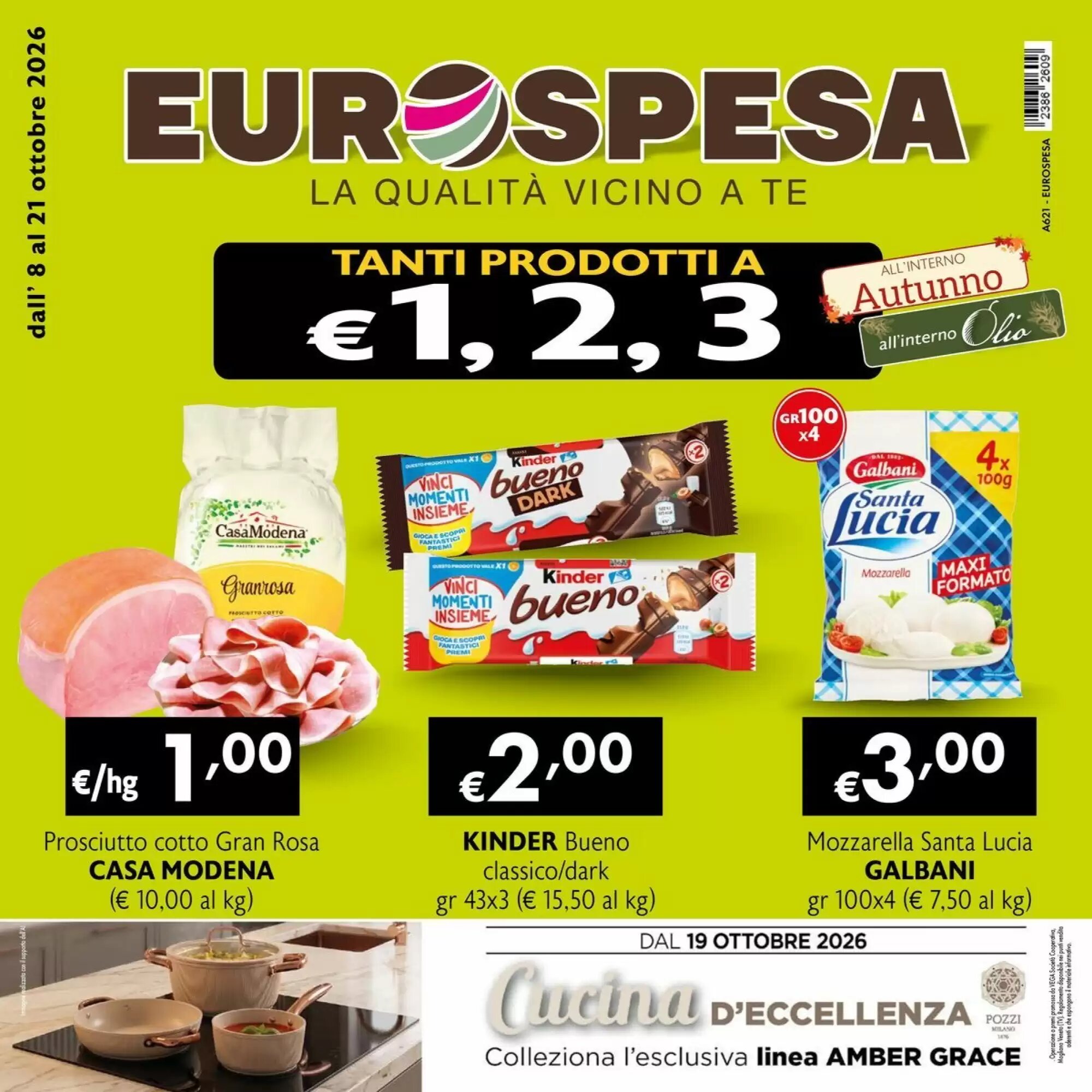 Volantino promozionale Eurospesa  valide dal 08/10/2026 - Pagina 1.