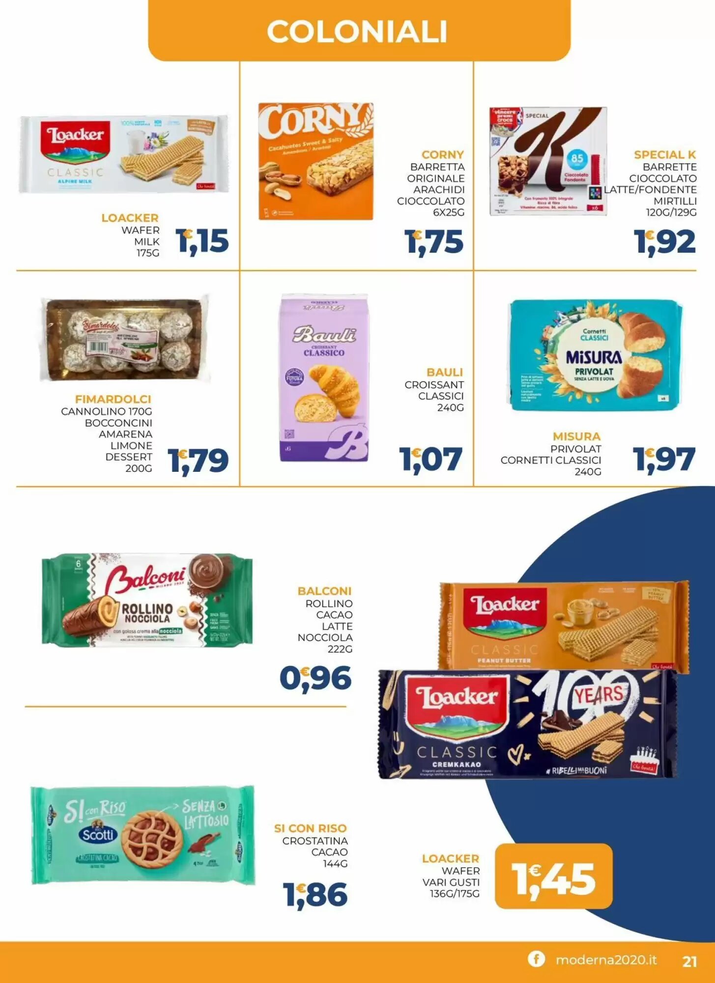 Volantino promozionale Moderna  valide dal 08/10/2026 - Pagina 21.