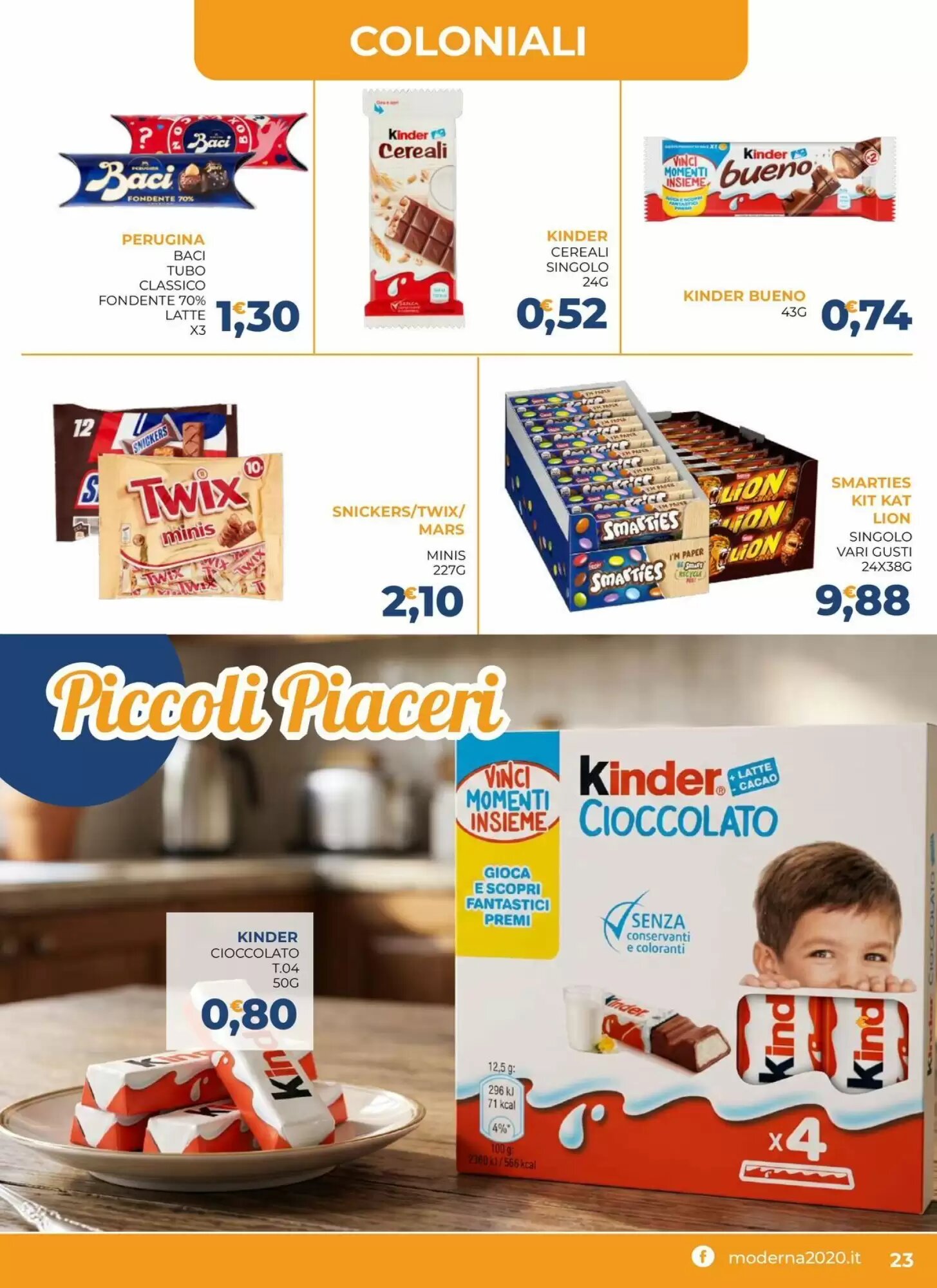 Volantino promozionale Moderna  valide dal 08/10/2026 - Pagina 23.