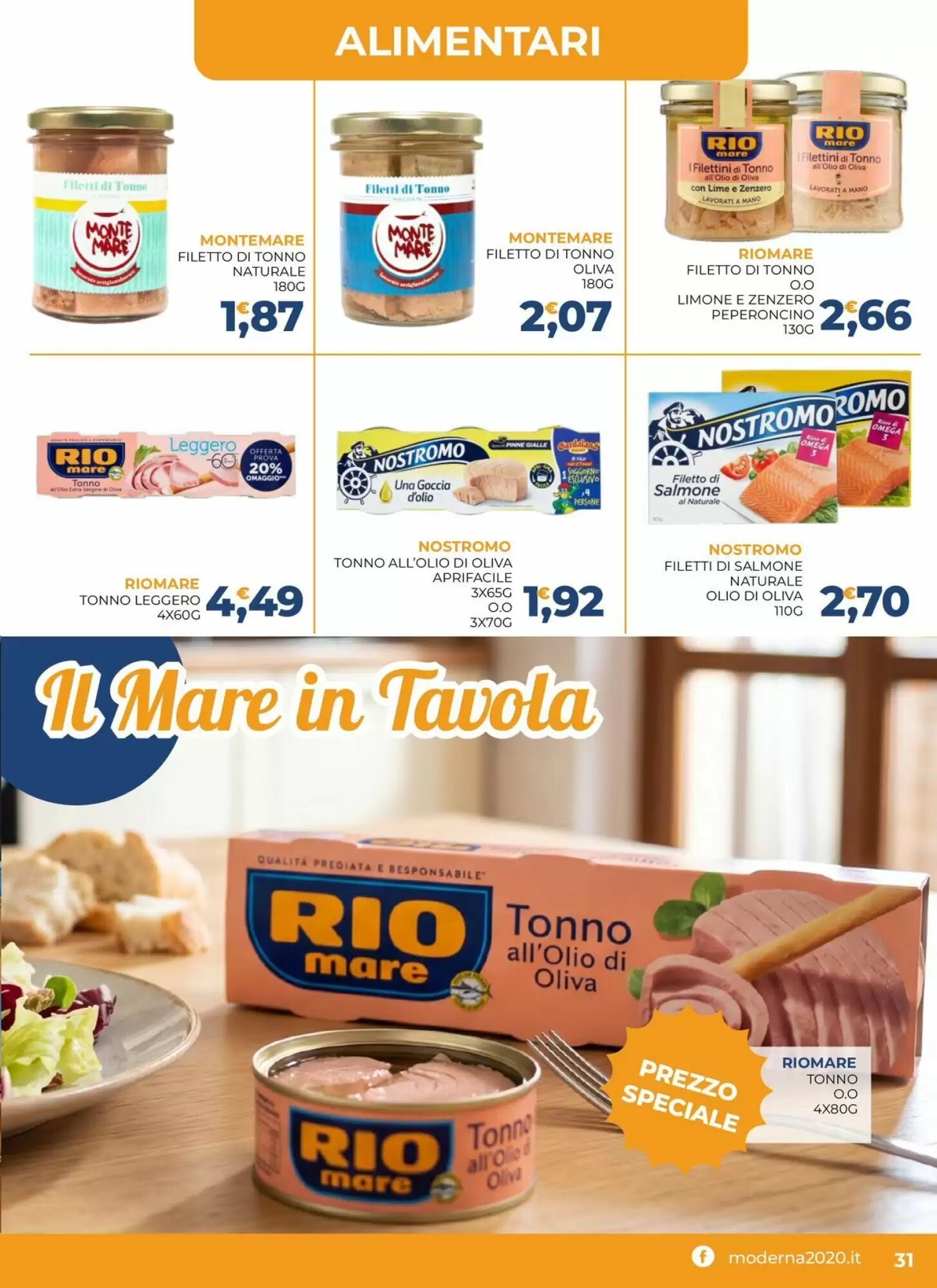 Volantino promozionale Moderna  valide dal 08/10/2026 - Pagina 31.