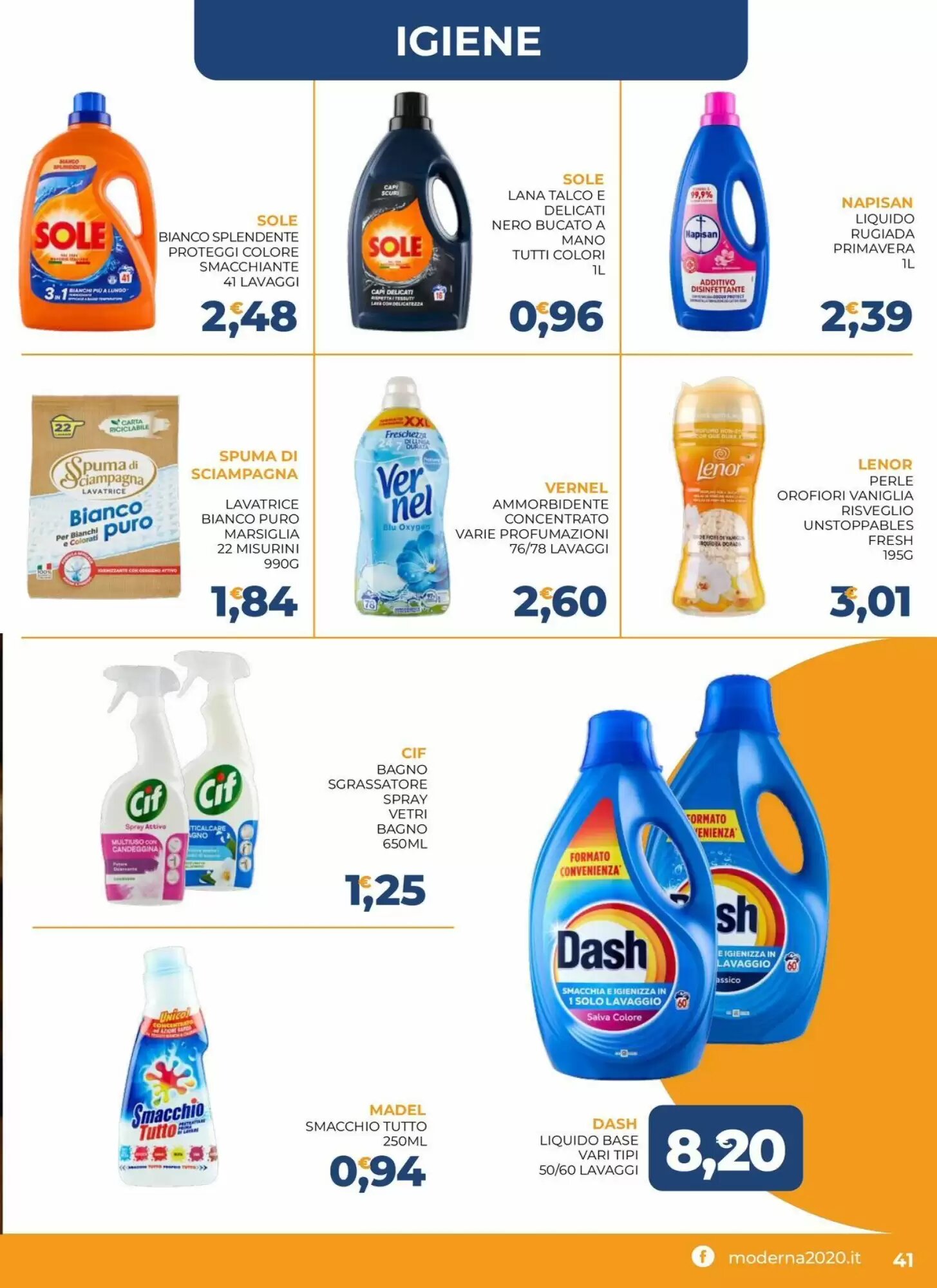 Volantino promozionale Moderna  valide dal 08/10/2026 - Pagina 41.