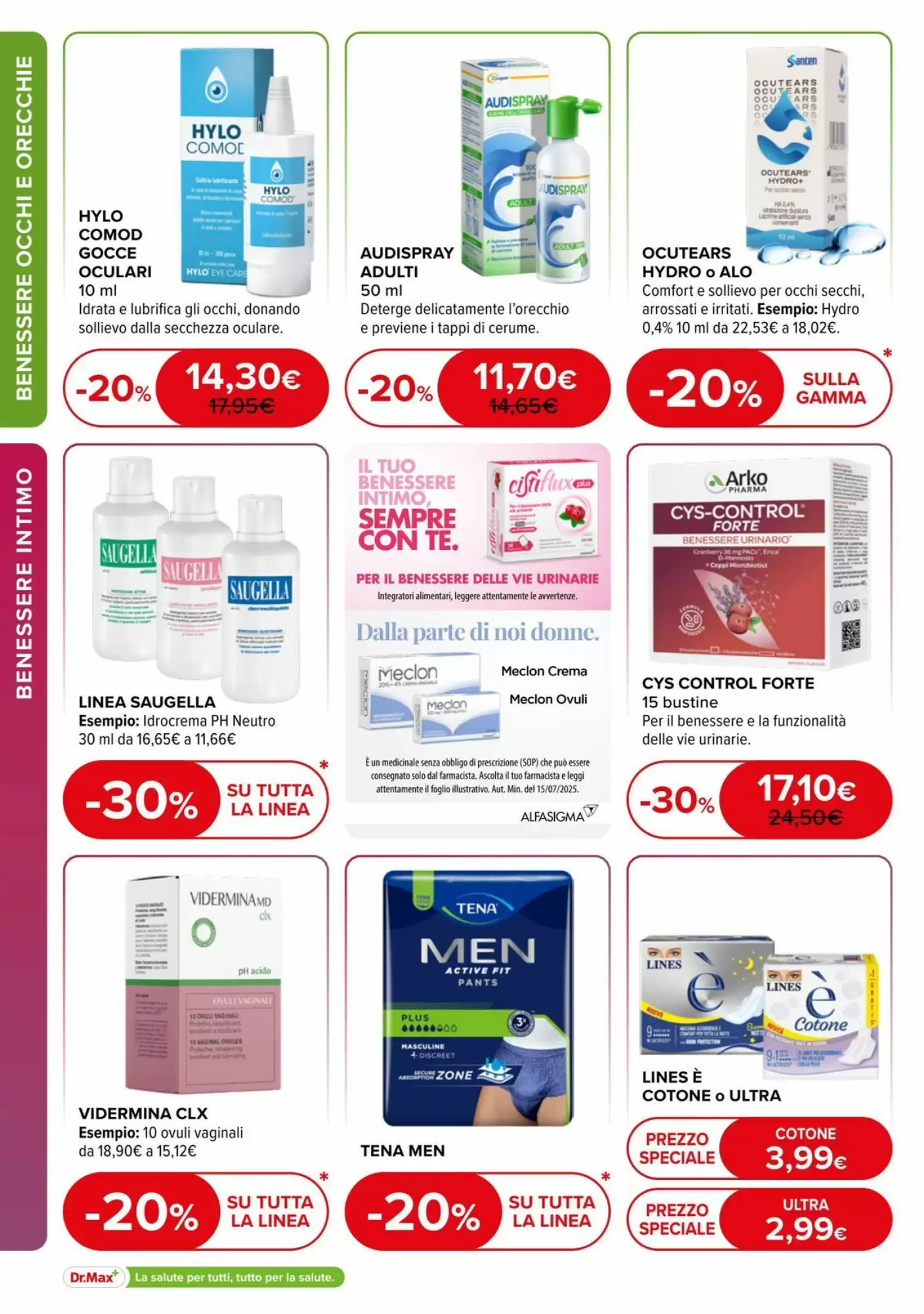 Volantino promozionale Dr.Max  valide dal 08/10/2026 - Pagina 18.