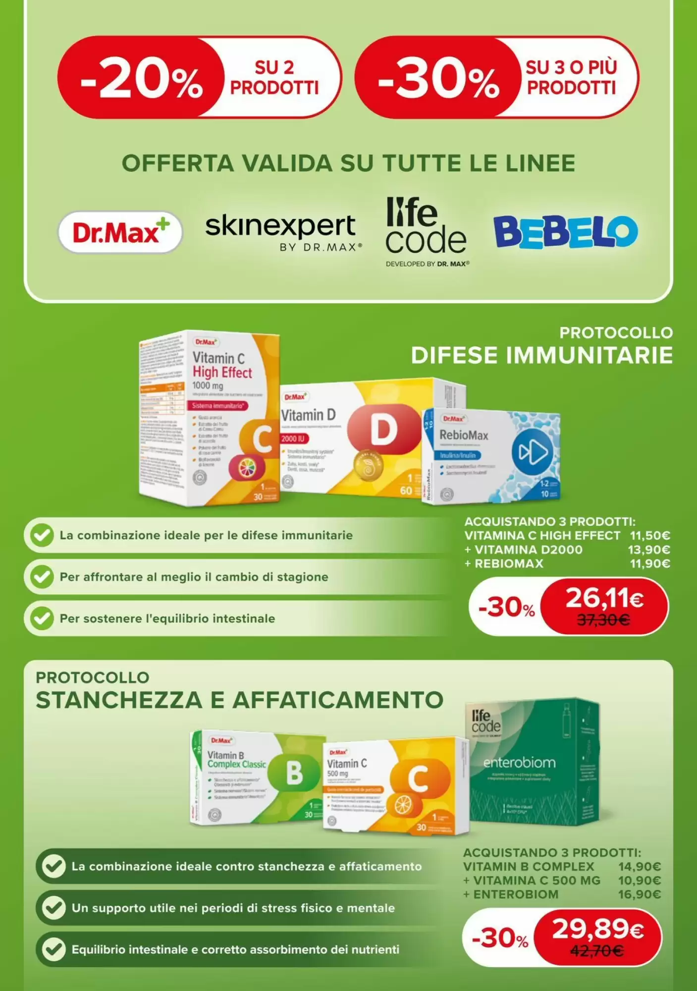Volantino promozionale Dr.Max  valide dal 08/10/2026 - Pagina 6.