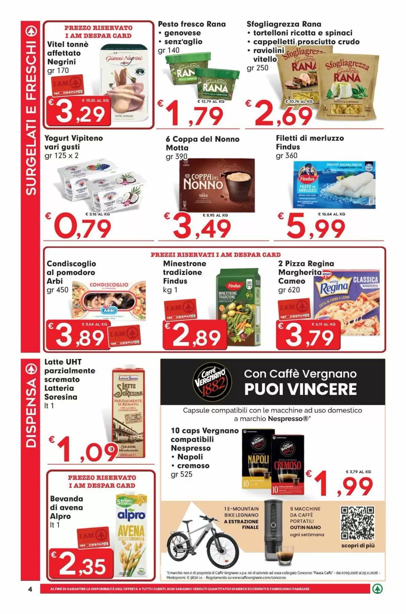 Volantino promozionale Despar  valide dal 08/10/2026 - Pagina 4.